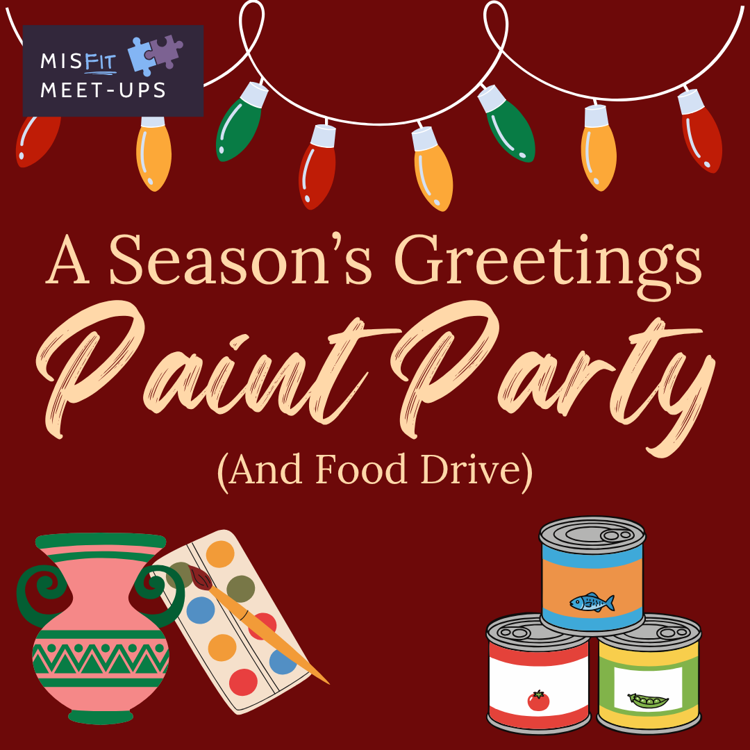 A Season’s Greetings Paint Party (And Food Drive)