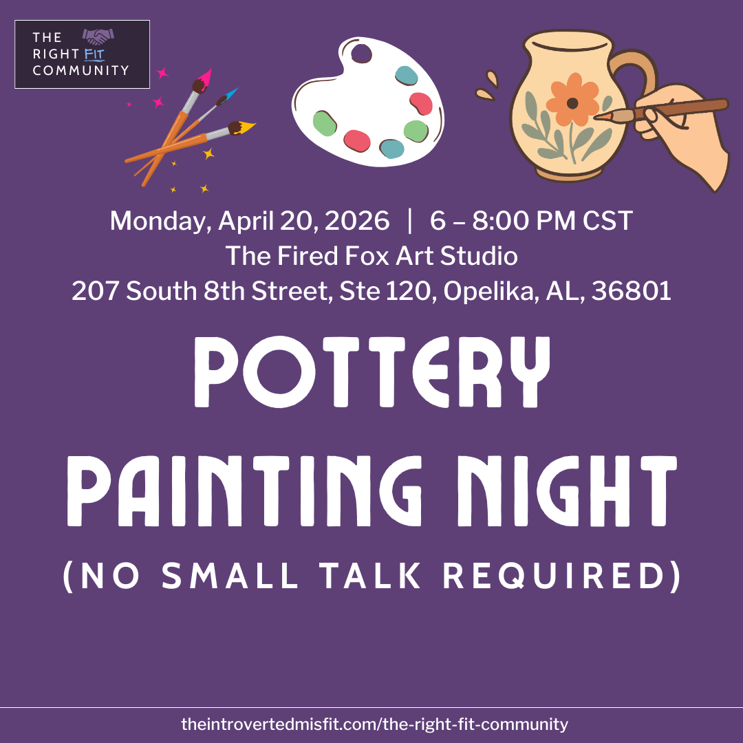Pottery Painting Night (No Small Talk Required)