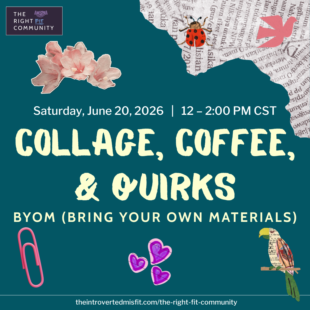 Collage, Coffee, &amp; Quirks @ The Bean