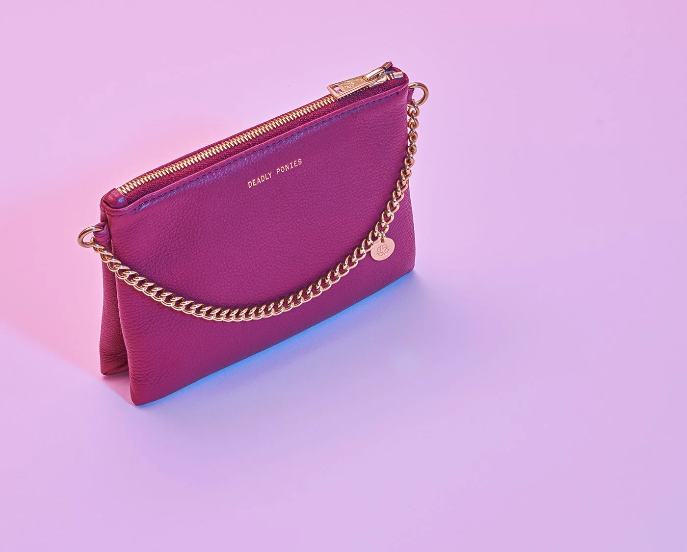 artistic photograph of a handbag.