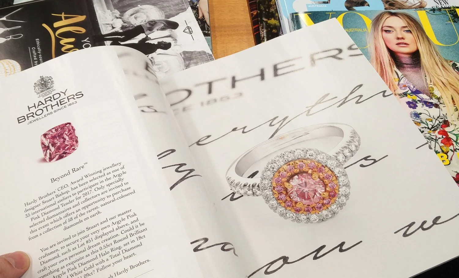 Case study - Hardy Brothers - Vogue shoots