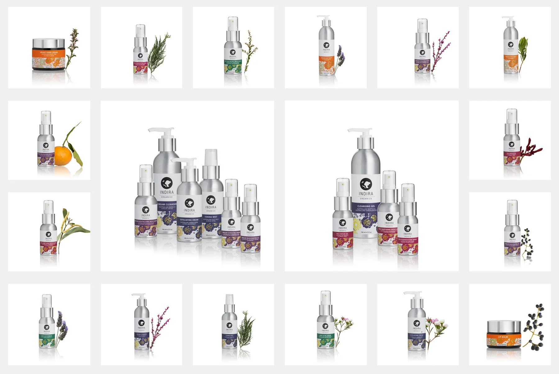 Pack shot image of skin care priducts.