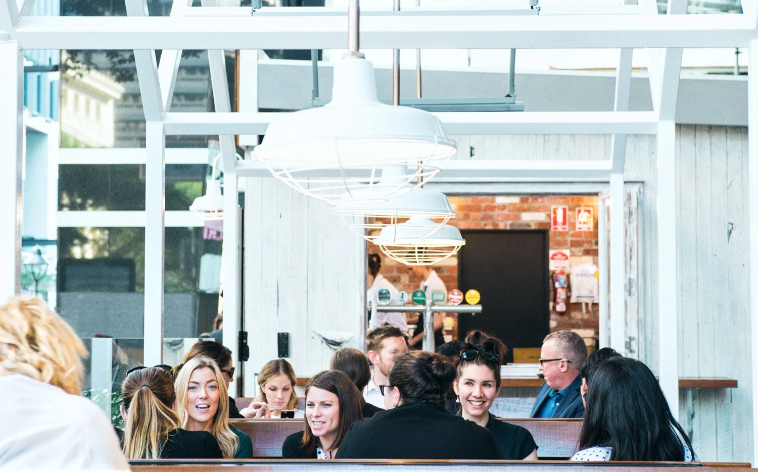 A commercial image of a Brisbane restaurant taken by commercial photographer Tom MacDonald of Tom Mac photography.