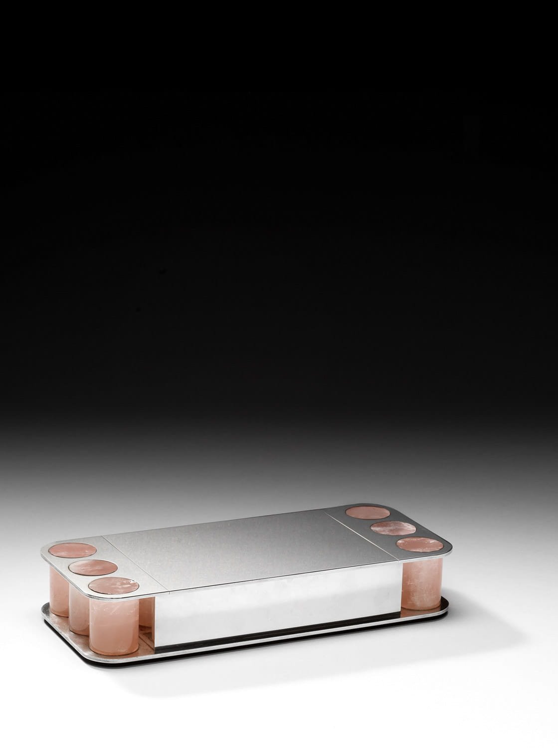 A fine art silver box sold by Bonhams London photographed by Tom MacDonald
