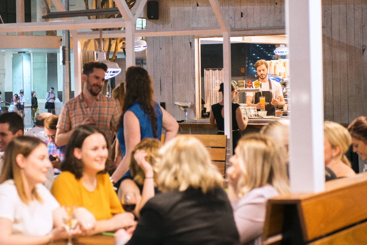 A commercial restaurant photograph taken by Brisbane based commercial photographer Tom MacDonald.