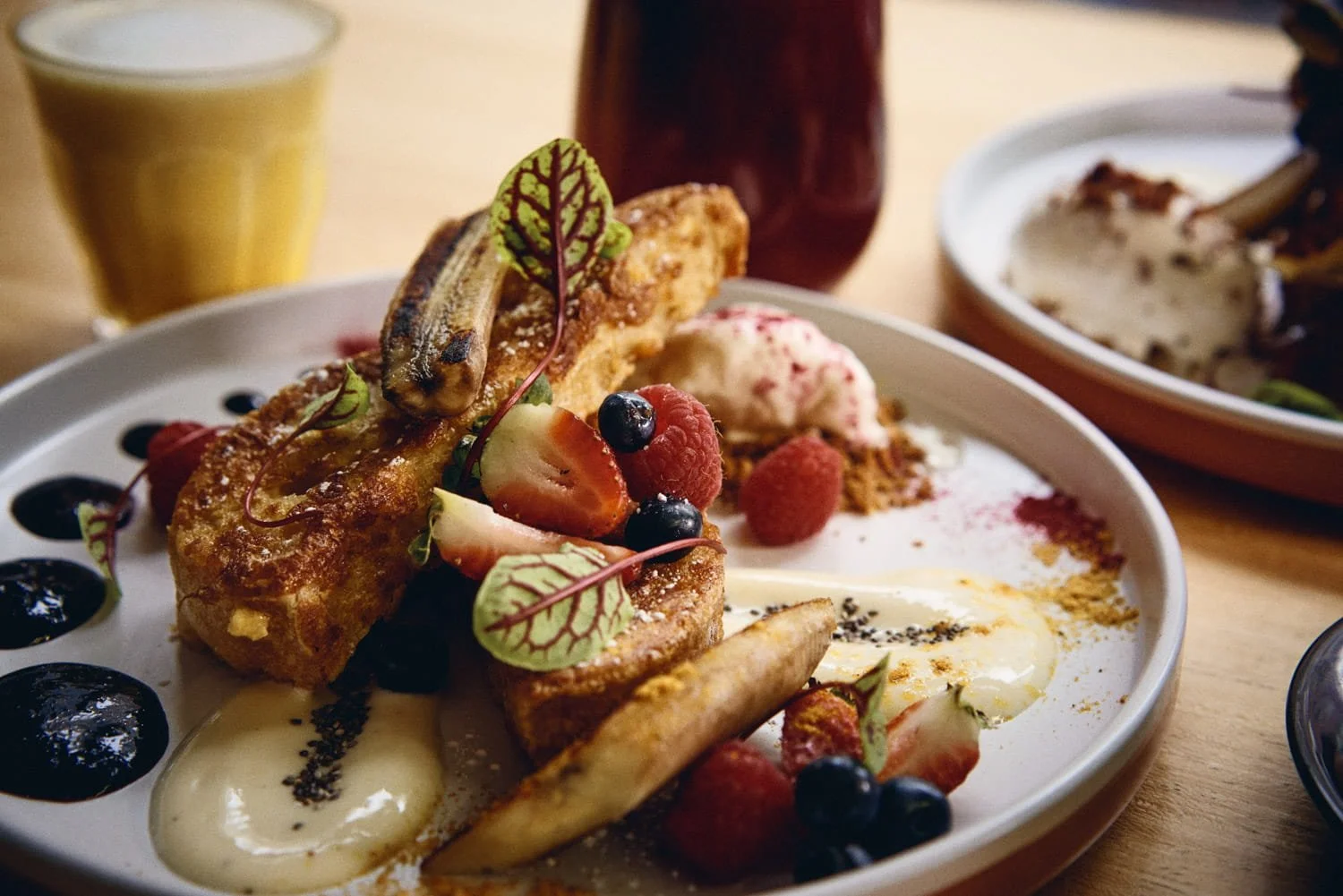 A commercial restaurant photograph of food in a brisbane business, taken by Brisbaner based Commercial food photographer Tom MacDonald of Tom Mac photography.
