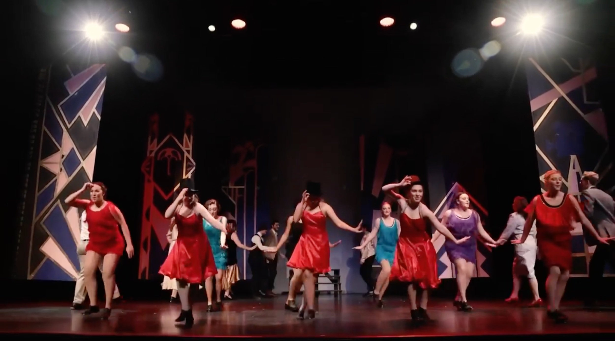 The flats as seen in Broadway Melody.