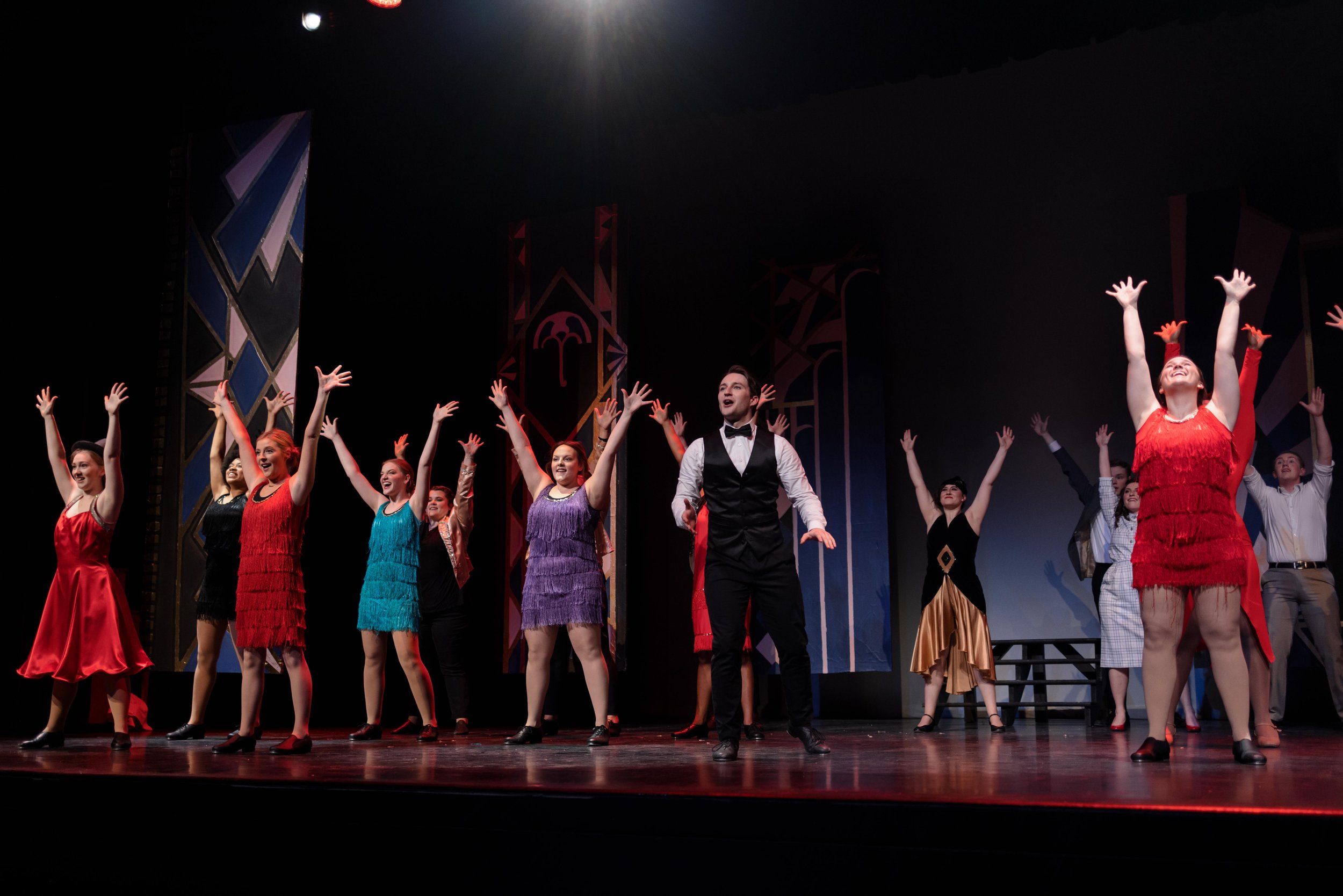 The flats as seen in Broadway Melody.
