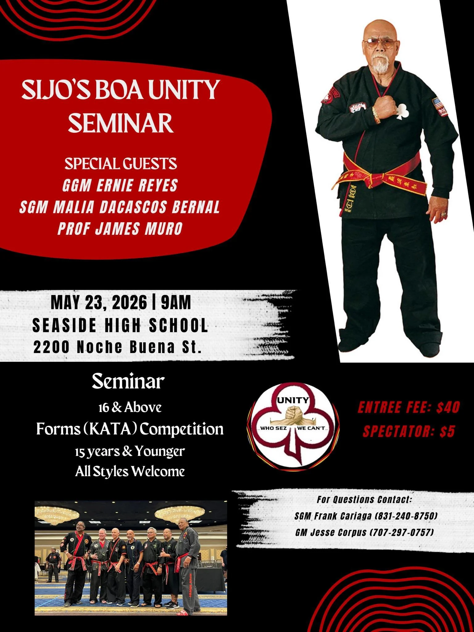 Sijo’s BOA UNITY SEMINAR