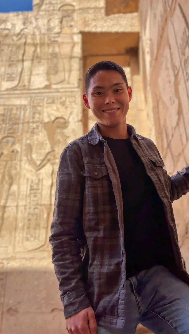 Chad Sasaki in Egypt