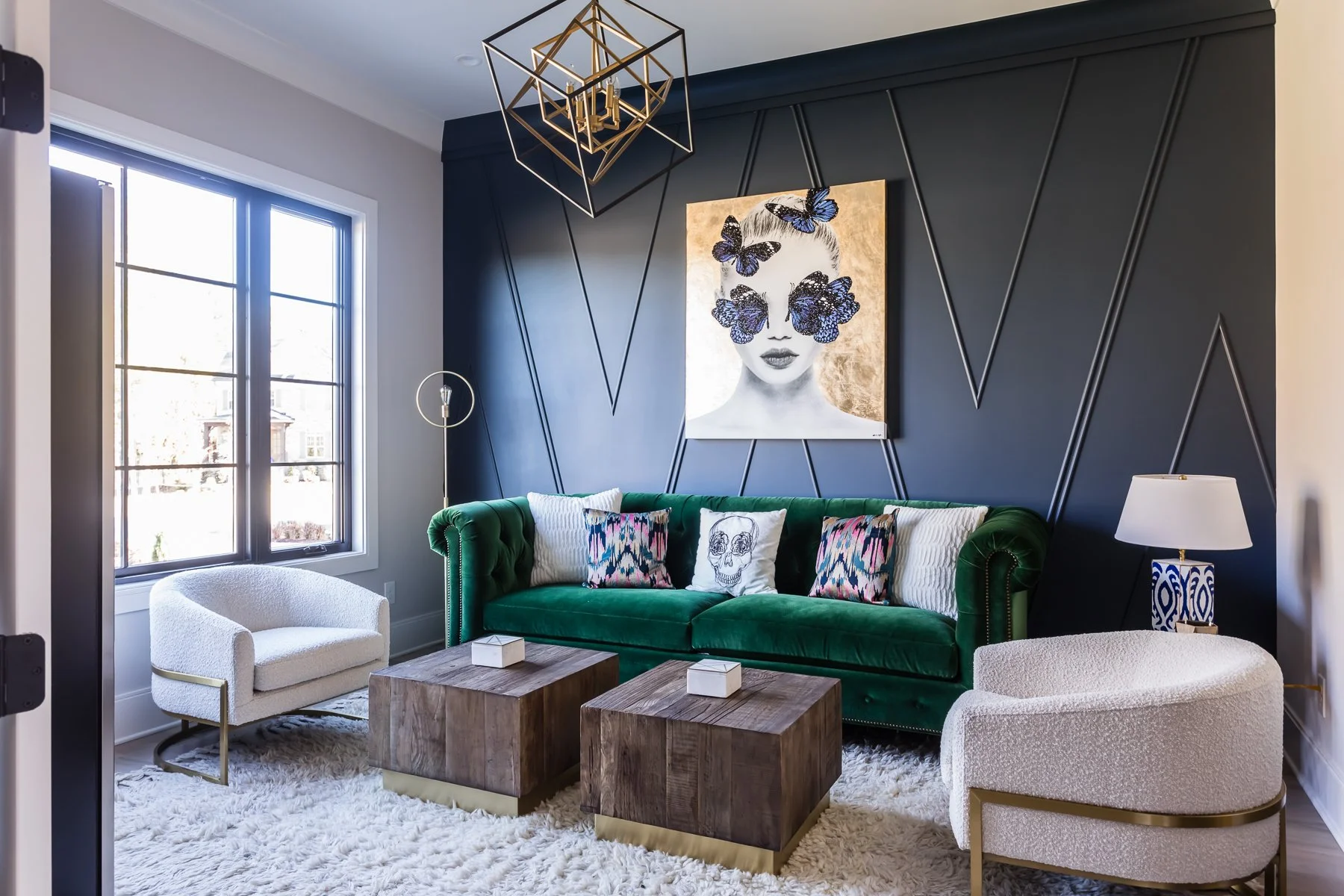 HILLSBOROUGH HOME GALLERY: Interior Design By Michelle Palmer Murphy of DEMI RYAN / Image by Catherine Nguyen Photography