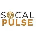Logo of SOCAL PULSE with stylized circular design.