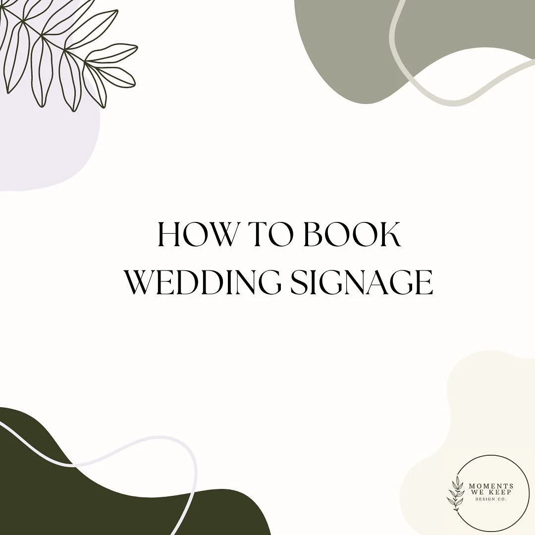custom wedding signage is an extra to your special day and we would love to make the experience exceptional | reach out to us to learn more! 🌸🌷💞