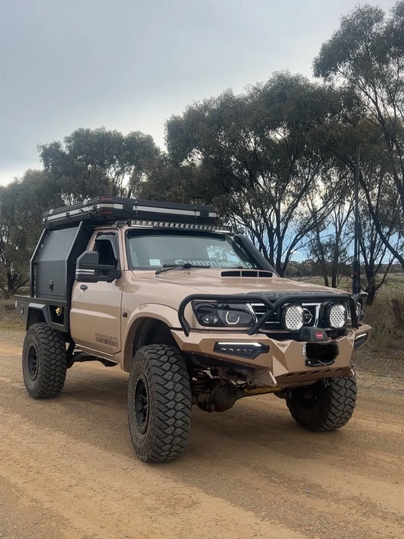 GU Patrol Touring Bonnet Scoop