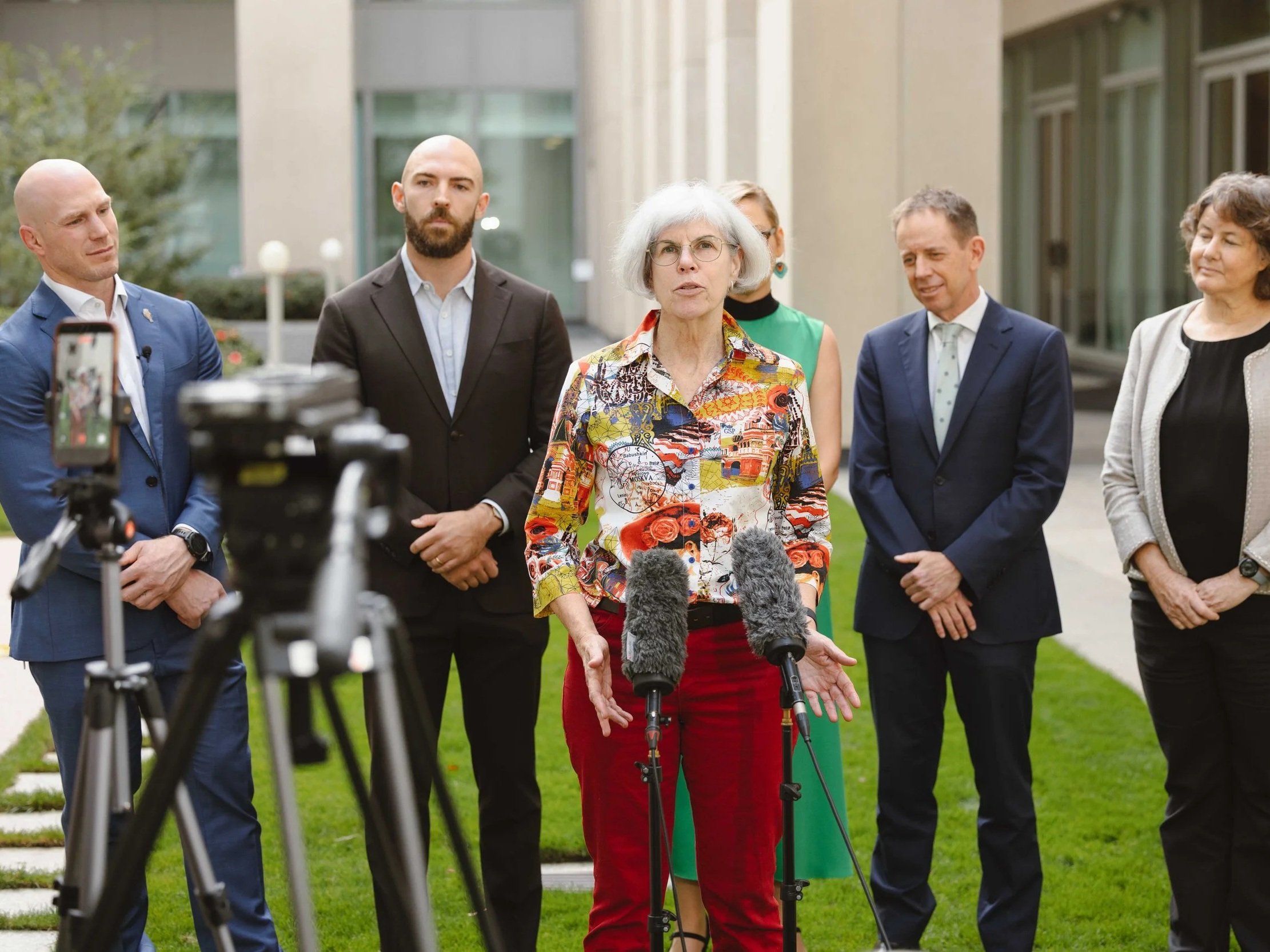 Active Travel Investment in Focus: Pedal Power Joins Pocock Press Conference