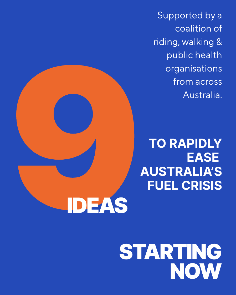 Pedal Power Joins National Coalition Calling for Nine Practical Measures to Ease Fuel Cost Pressures