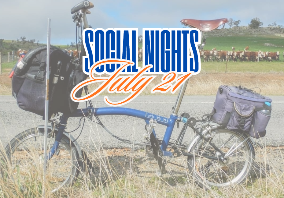 Pedal Power Social Evening: From Melbourne to Canberra by Brompton