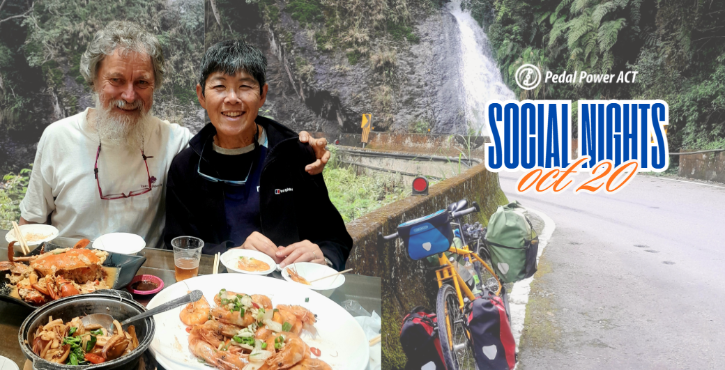 Pedal Power Social Evening: A cycle around Taiwan before the Big Orange says go