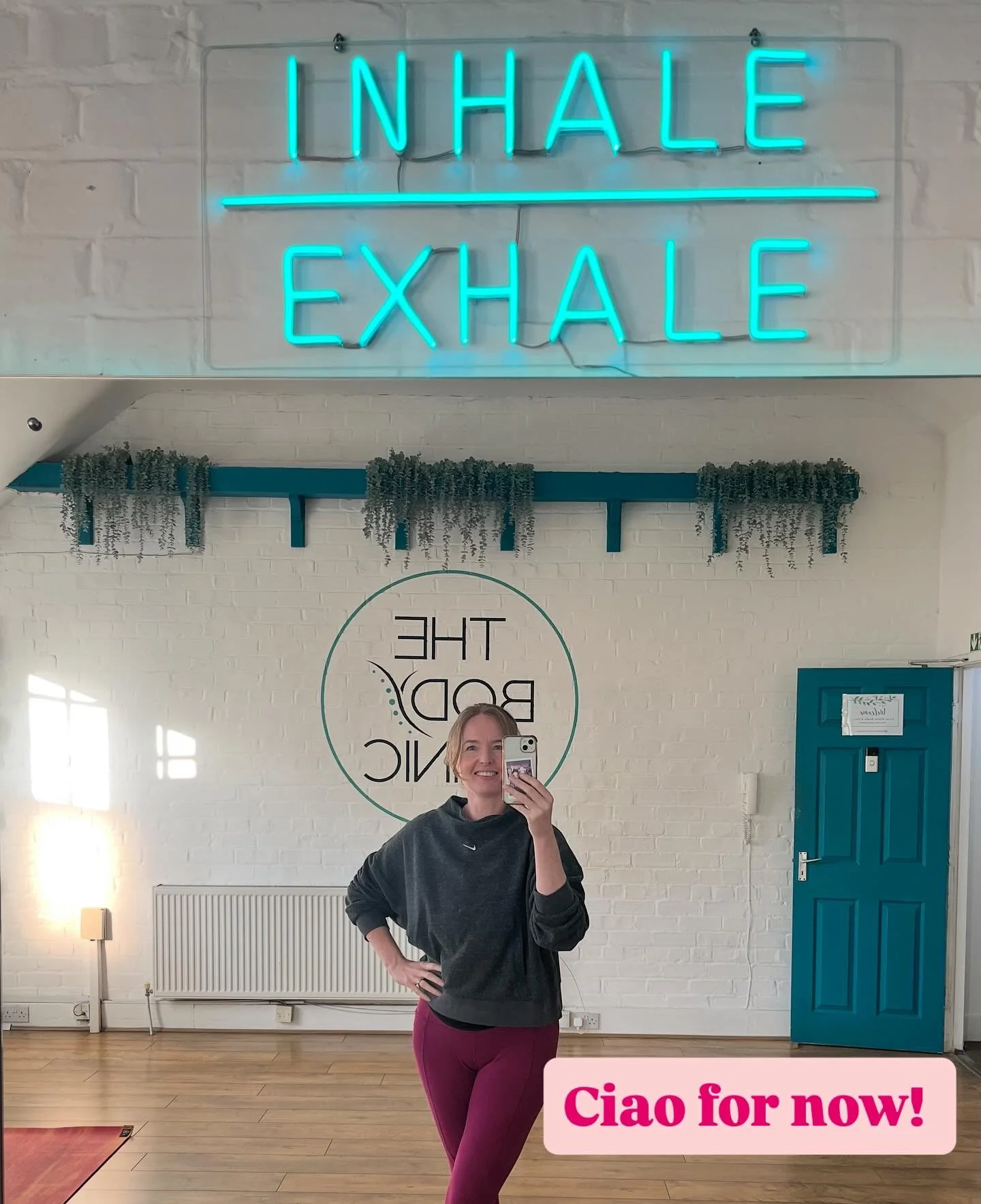 Sending a little ciao for now to everyone who’s come to class over the summer 💖.
.
It’s been so lovely to see new faces, to welcome back ‘old’ faces & to meet friends & family - all are welcome in our little communi