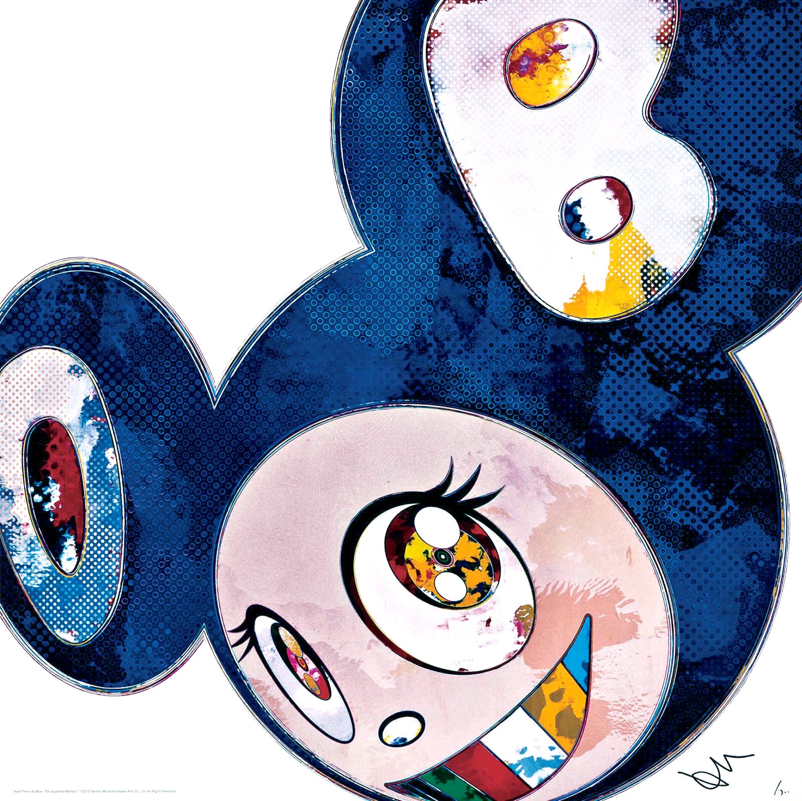And Then x 6 Blue The Superflat Method, 2013