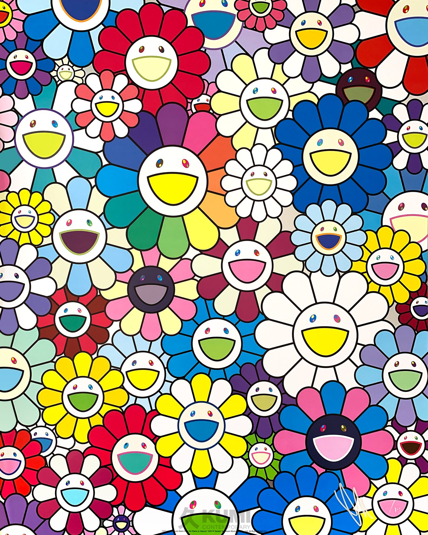 A Field of Flowers Seen from the Stairs to Heaven, 2018
