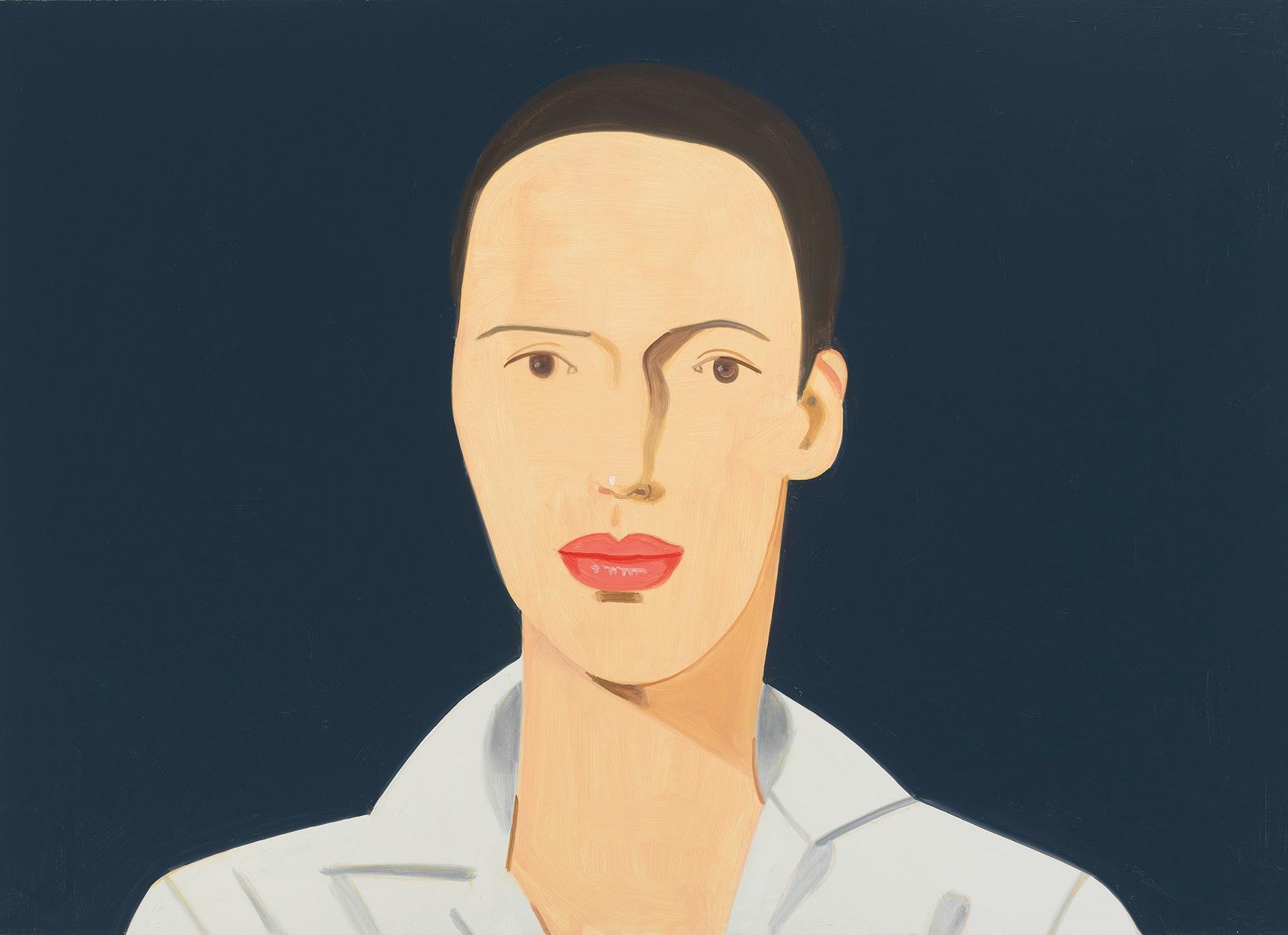 ALEX KATZ Ulla, 2009 Oil on linen 152,4 x 231,3 cm