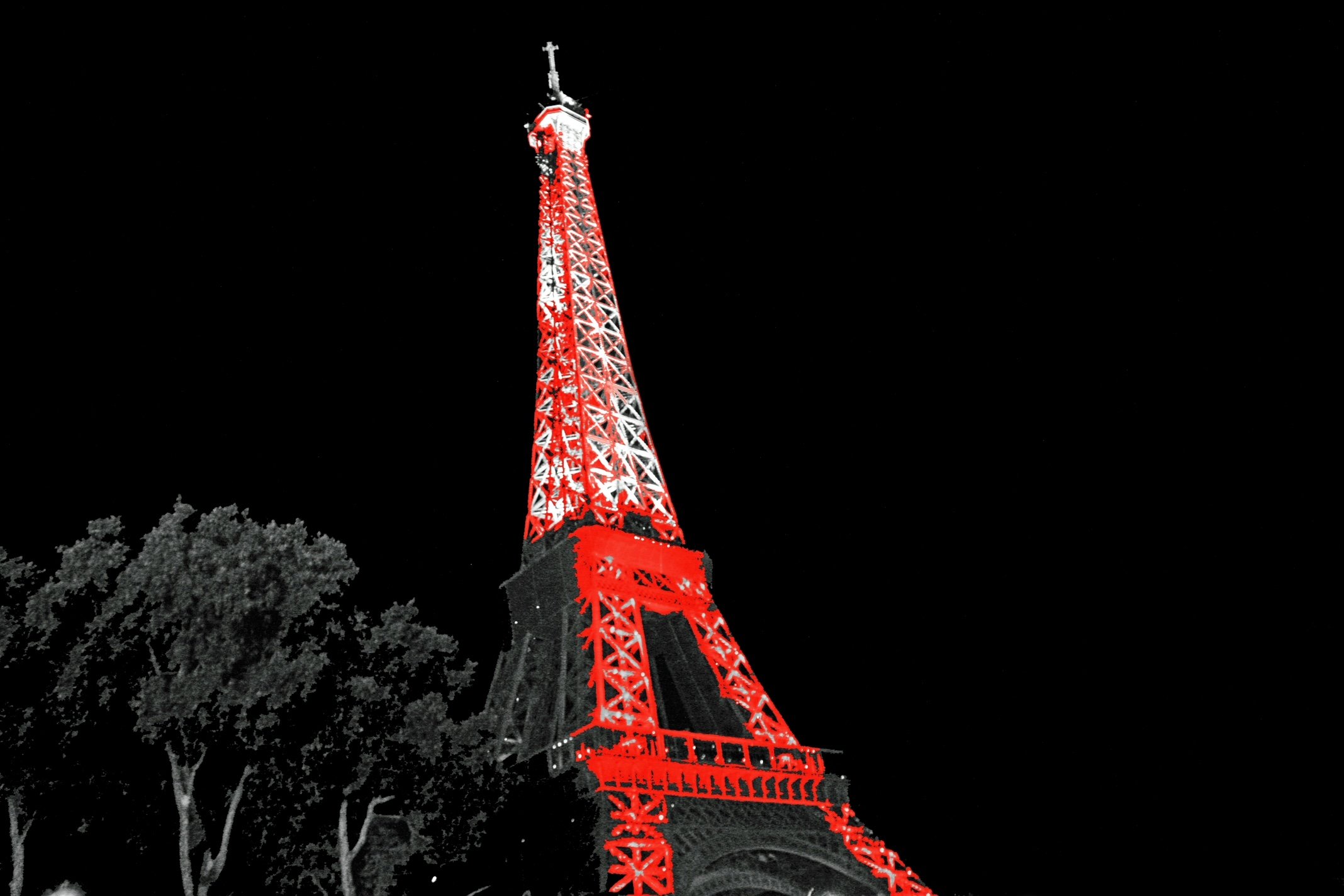 Eiffelturm Paris, 2012, digital photography 80x 100