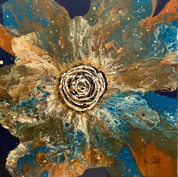 Fancy 2020 Acrylic on canvas 60.96 x 60.96 cm