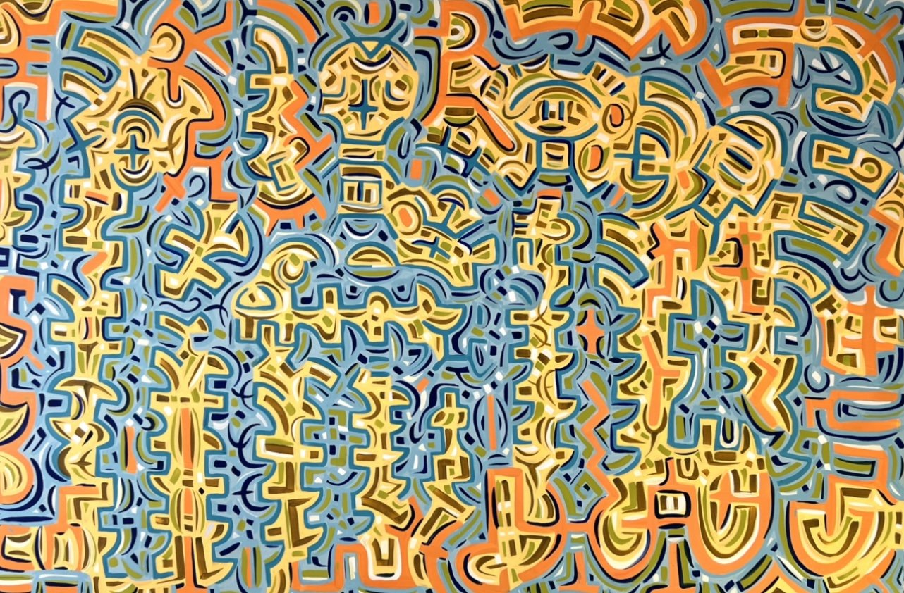 Desert Song, 2023, 150x225 cm