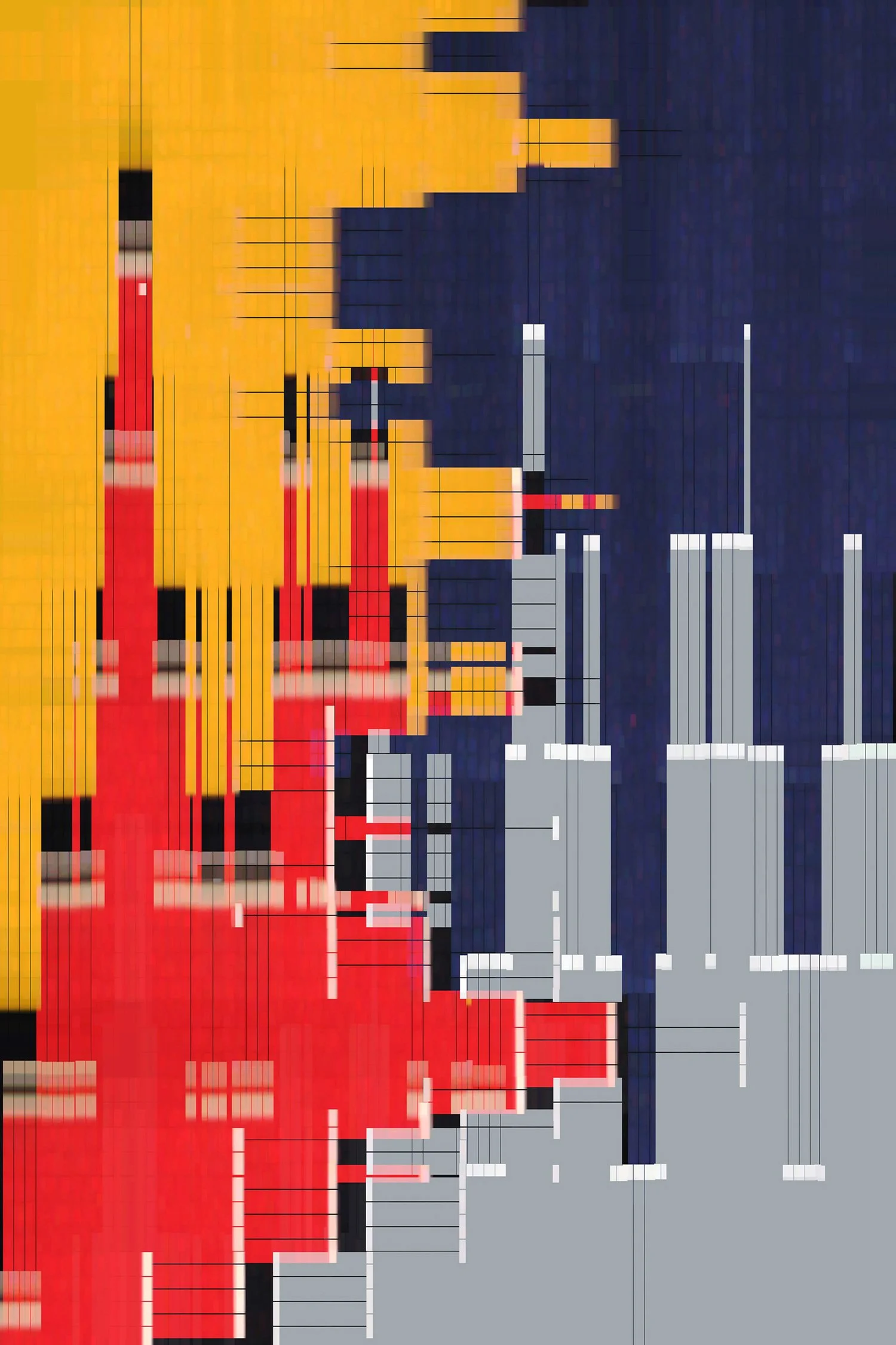 Ursa Schoepper City View, 2018 60 x 90 cm, Photo pigmentprint, Fuji Crystal Archive, mat, protective lamination, mat, on aluminum Dibond, framed and signed on the back