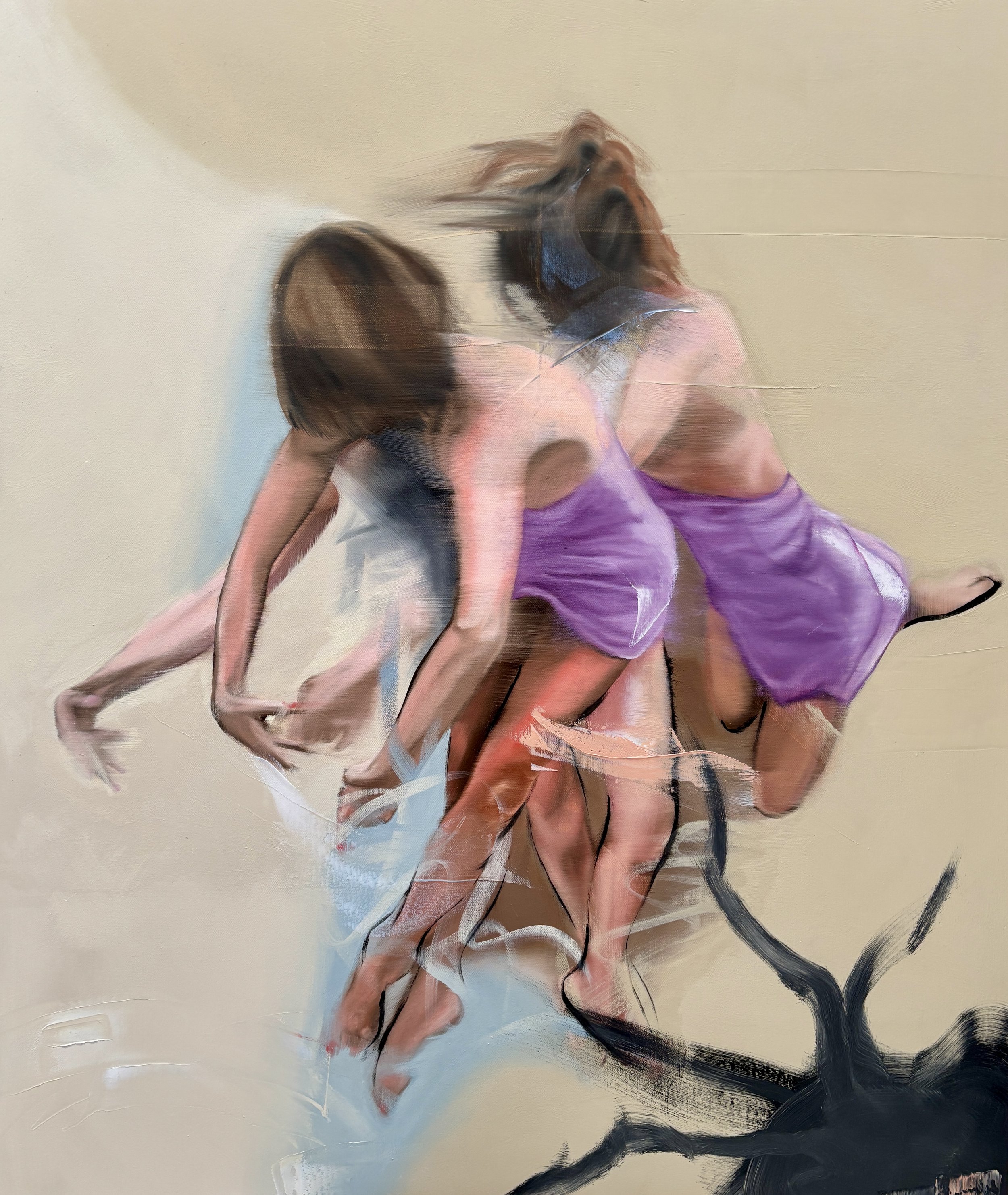 Octopusse, 2025. Oil on Canvas, 120x100 cm.