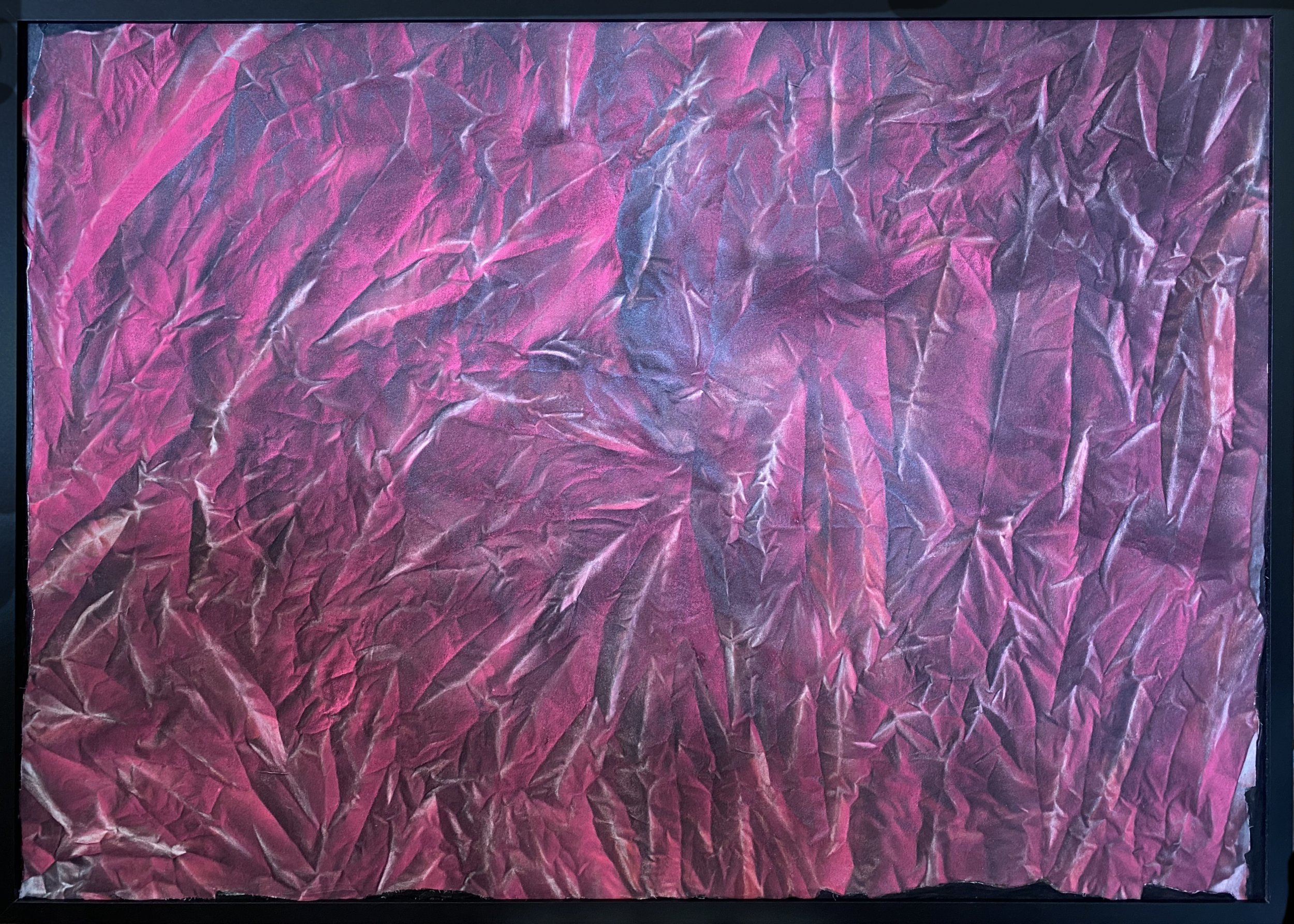 WA25004, 2025, Acrylic on fabric, 70 x 100 cm