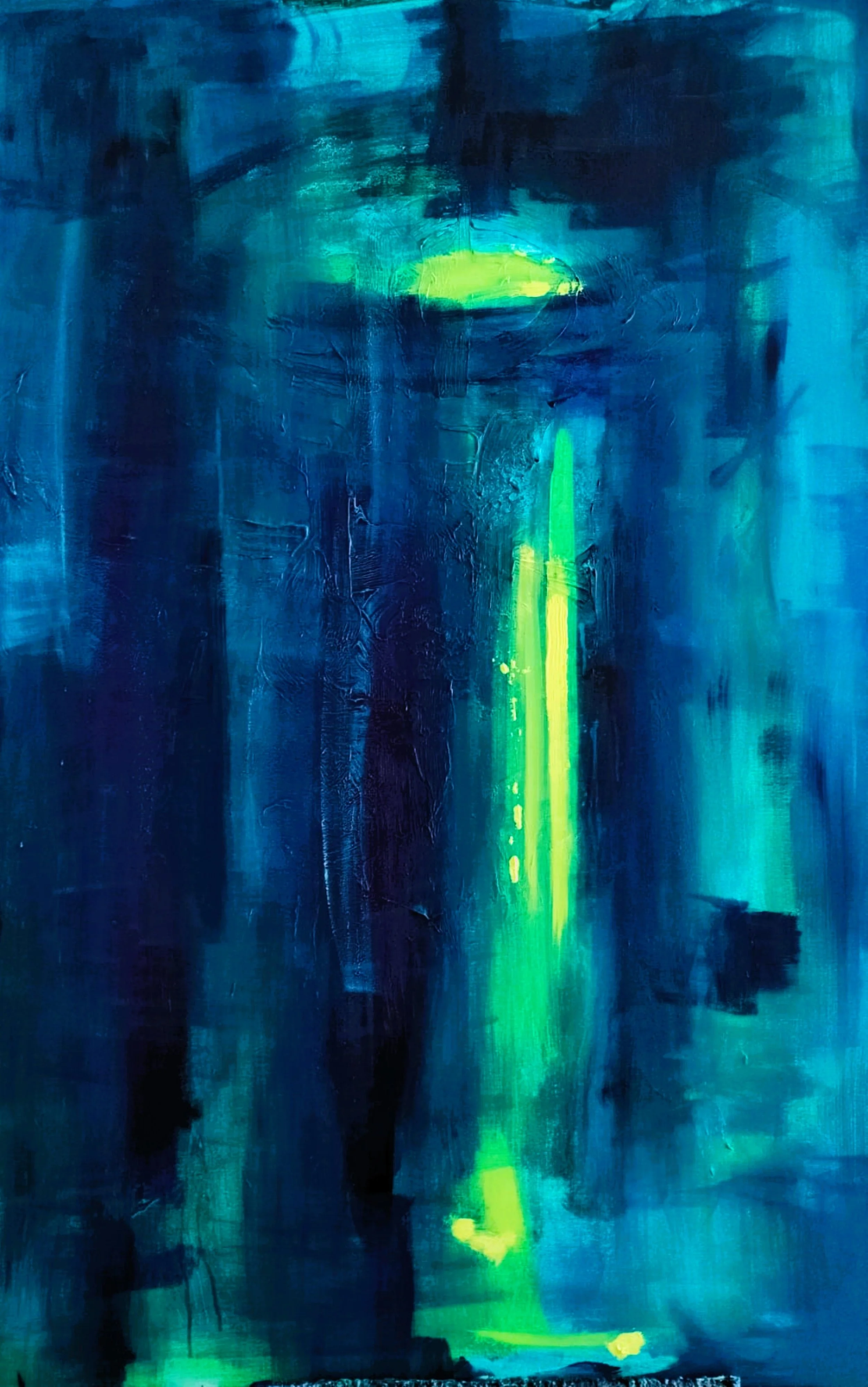 Light1, 2022, acrylic on canvas, 150x100 cm