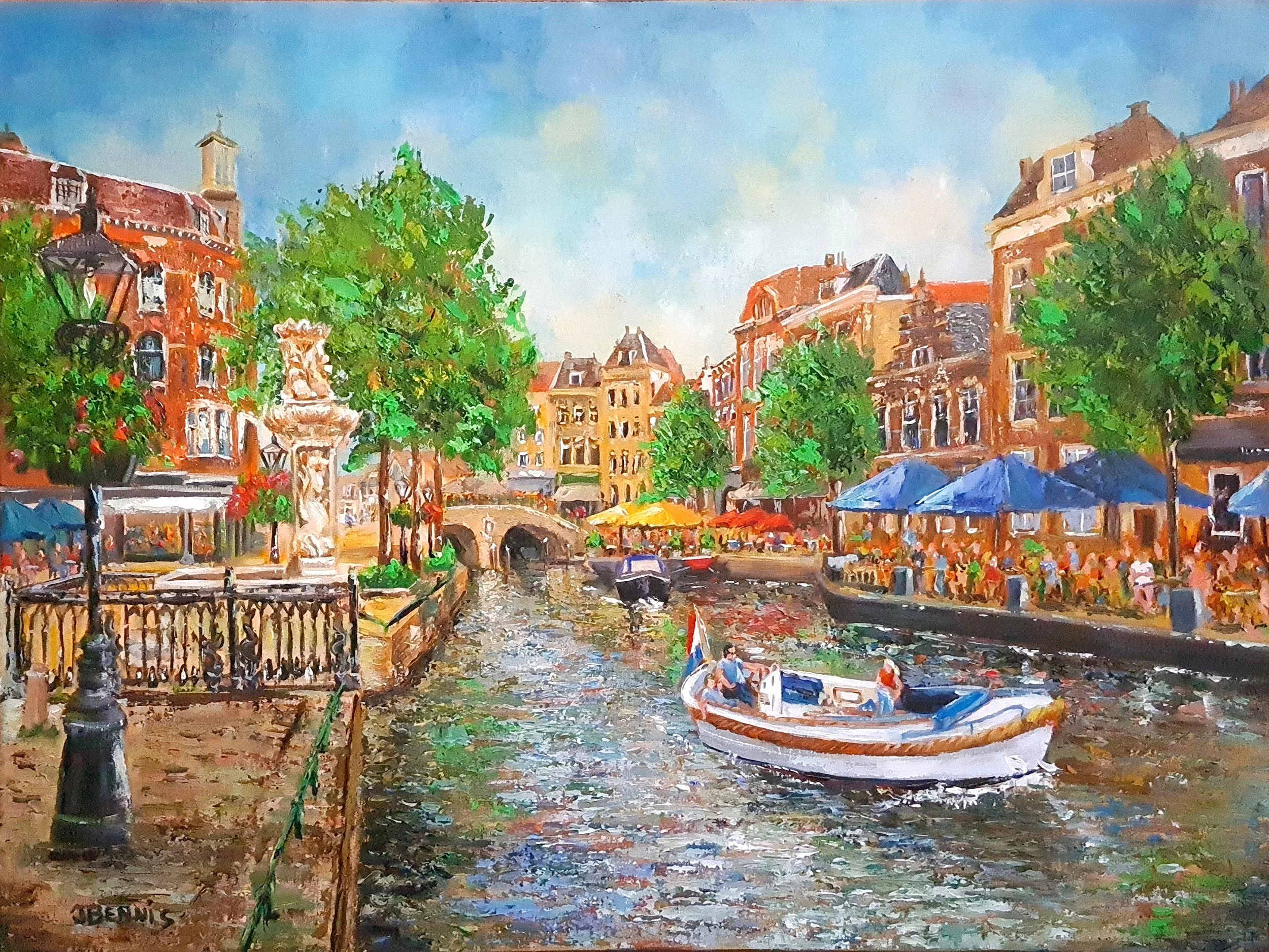 Leiden, 2024, Acrylic on canvas, 60 x 80 cm.