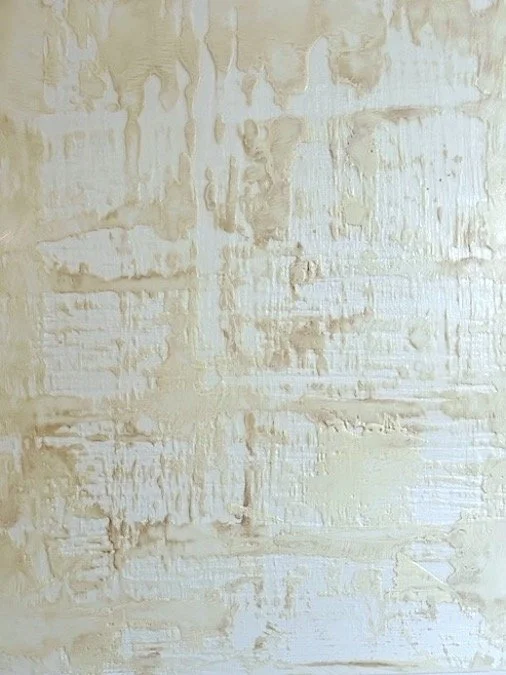 Sahara, 2025. Encaustic on wood cradle board, 76.2 x 76.2 cm