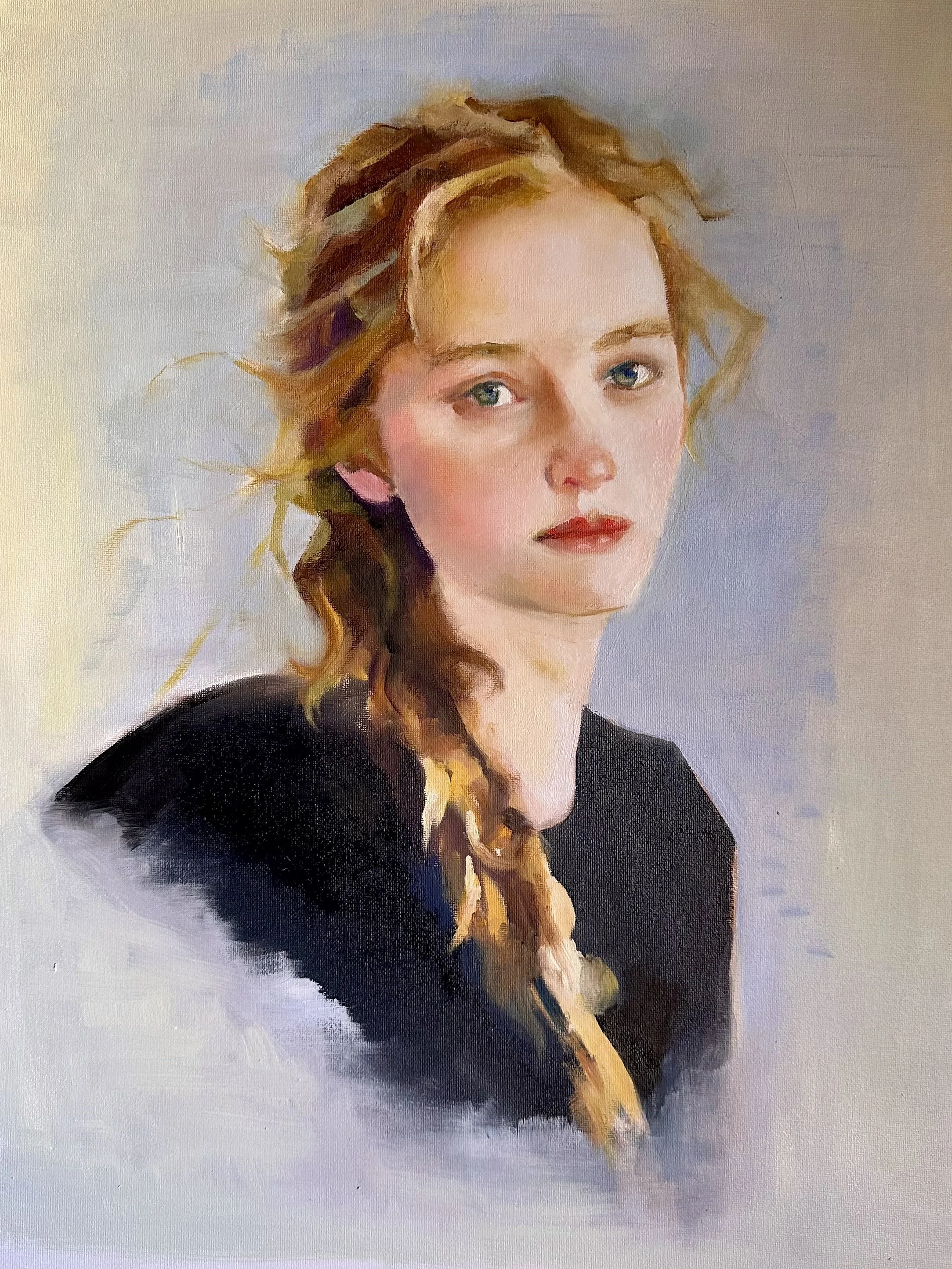 Fresh Impression, 2024. Oil on canvas panel, 61x46 cm.61x46