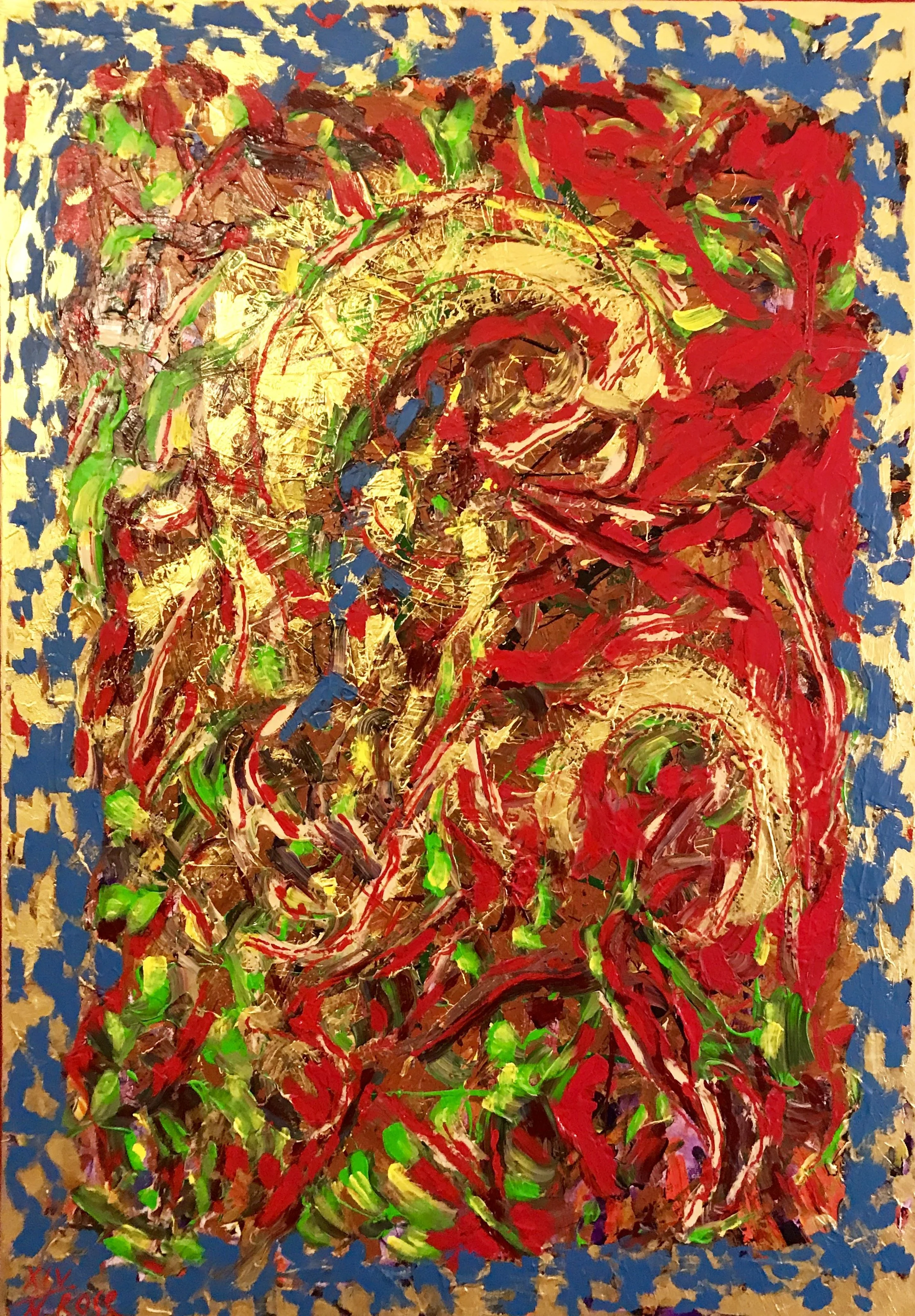 Love, 2014 Acrylic on canvas 130x90 cm