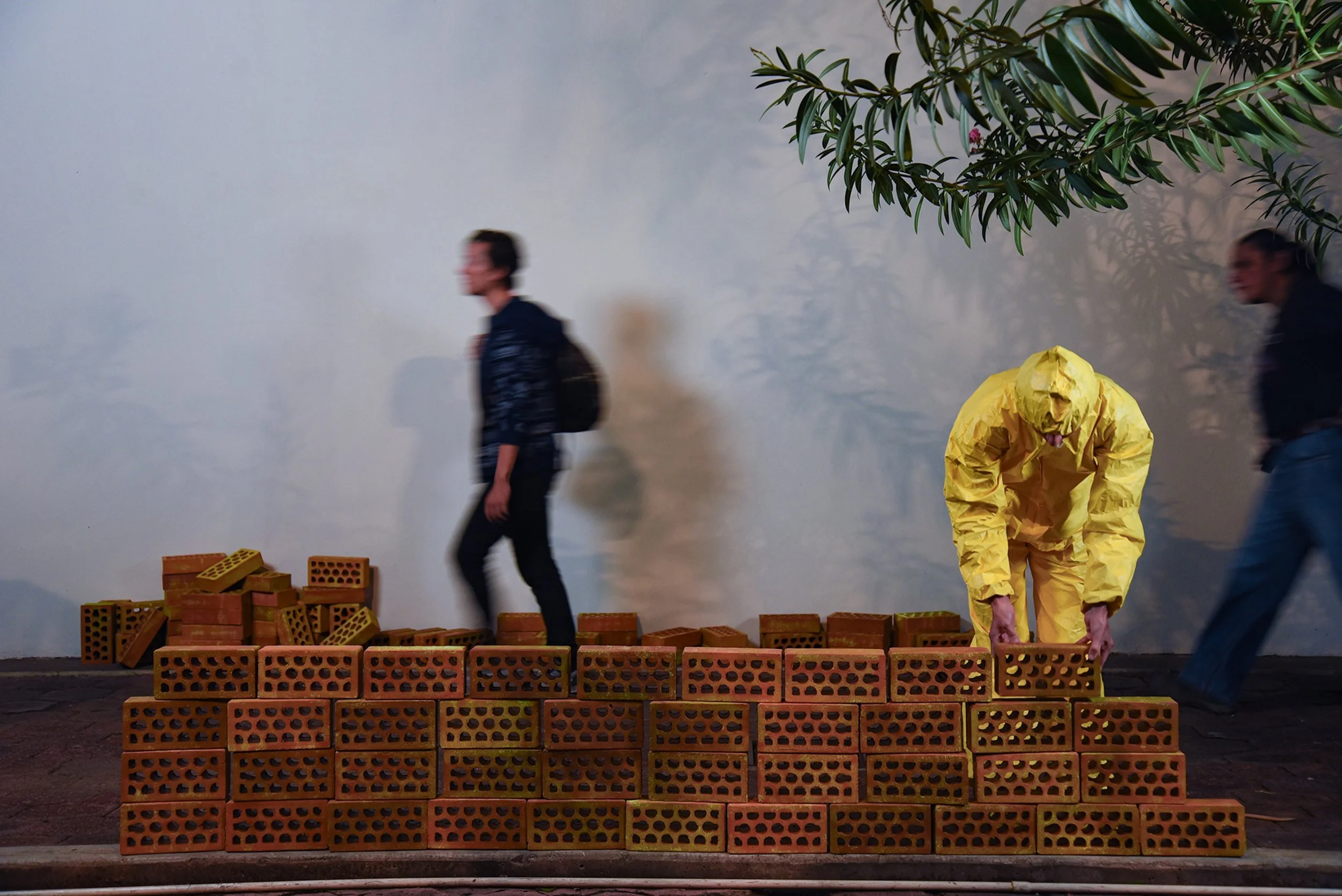  YELLOW BOREDOM, 2024. Performance photographic documentation.