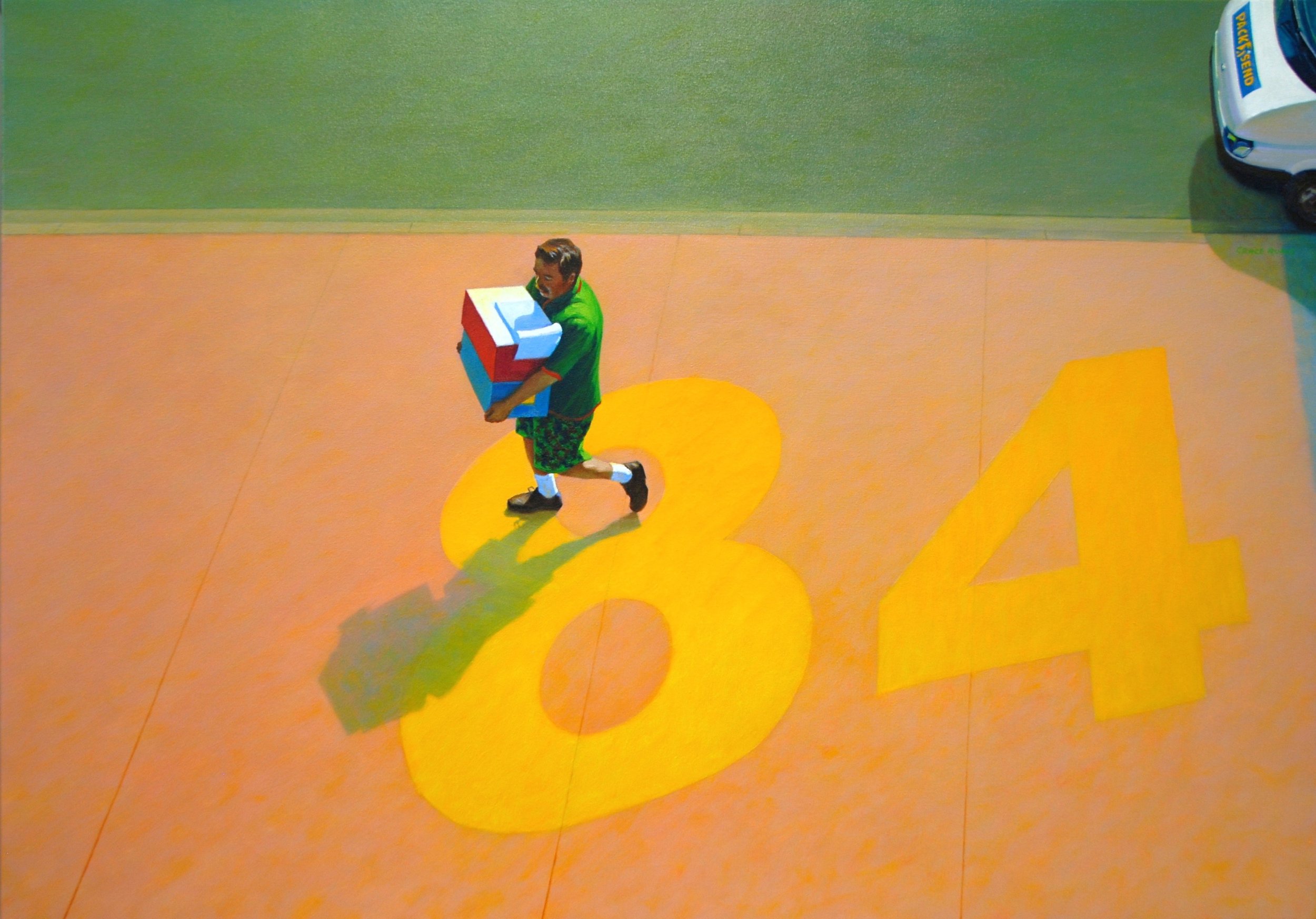 No. 84, 2013 - 2015. Oil on canvas, 85 x 121 cm