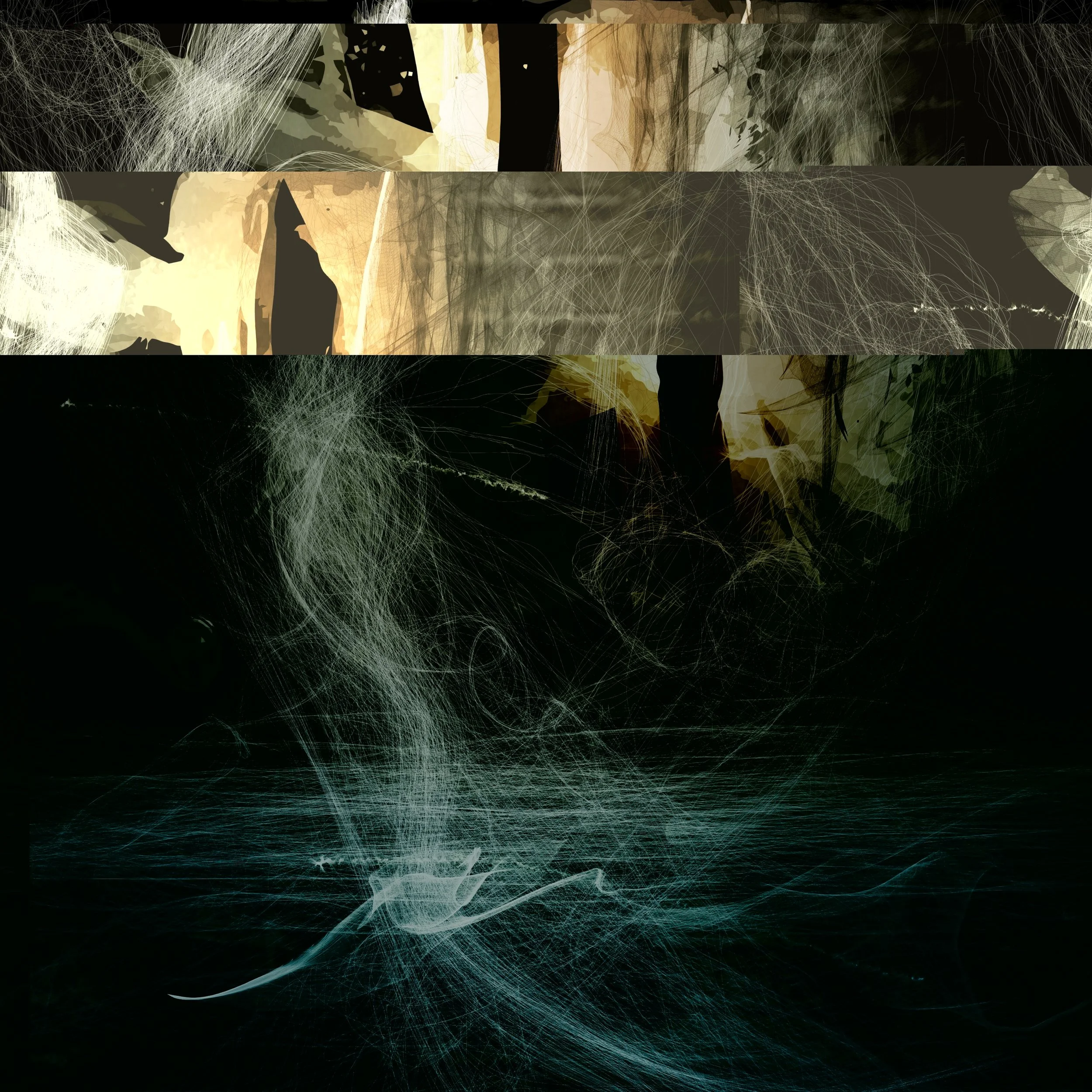 Calming the Storm, 2025. Digital Print on Hahnemühle Photo Rag Satin, 80 x 80 cm