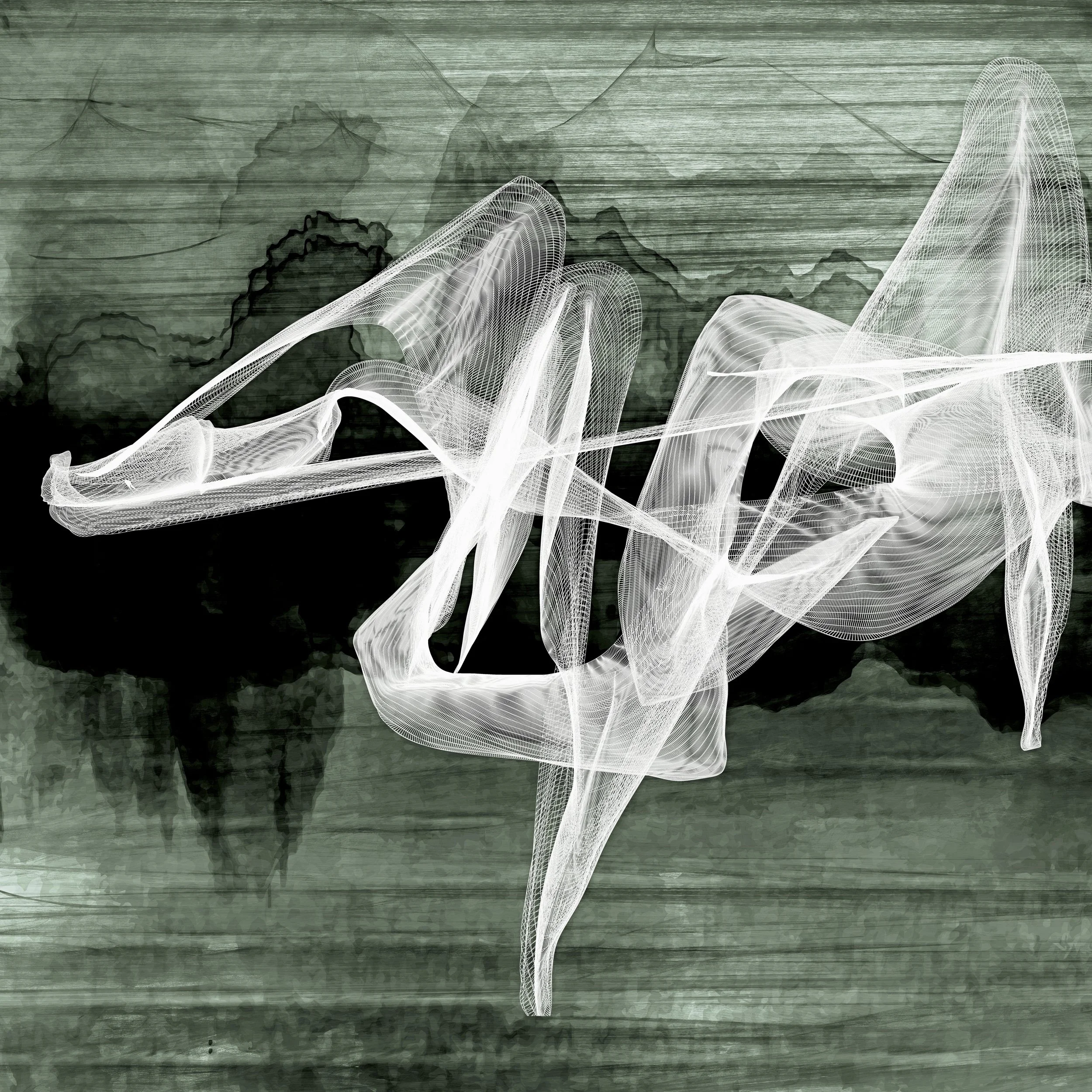 Scenery, 2025. Digital Print on Hahnemühle Photo Rag Satin, 80 x 80 cm