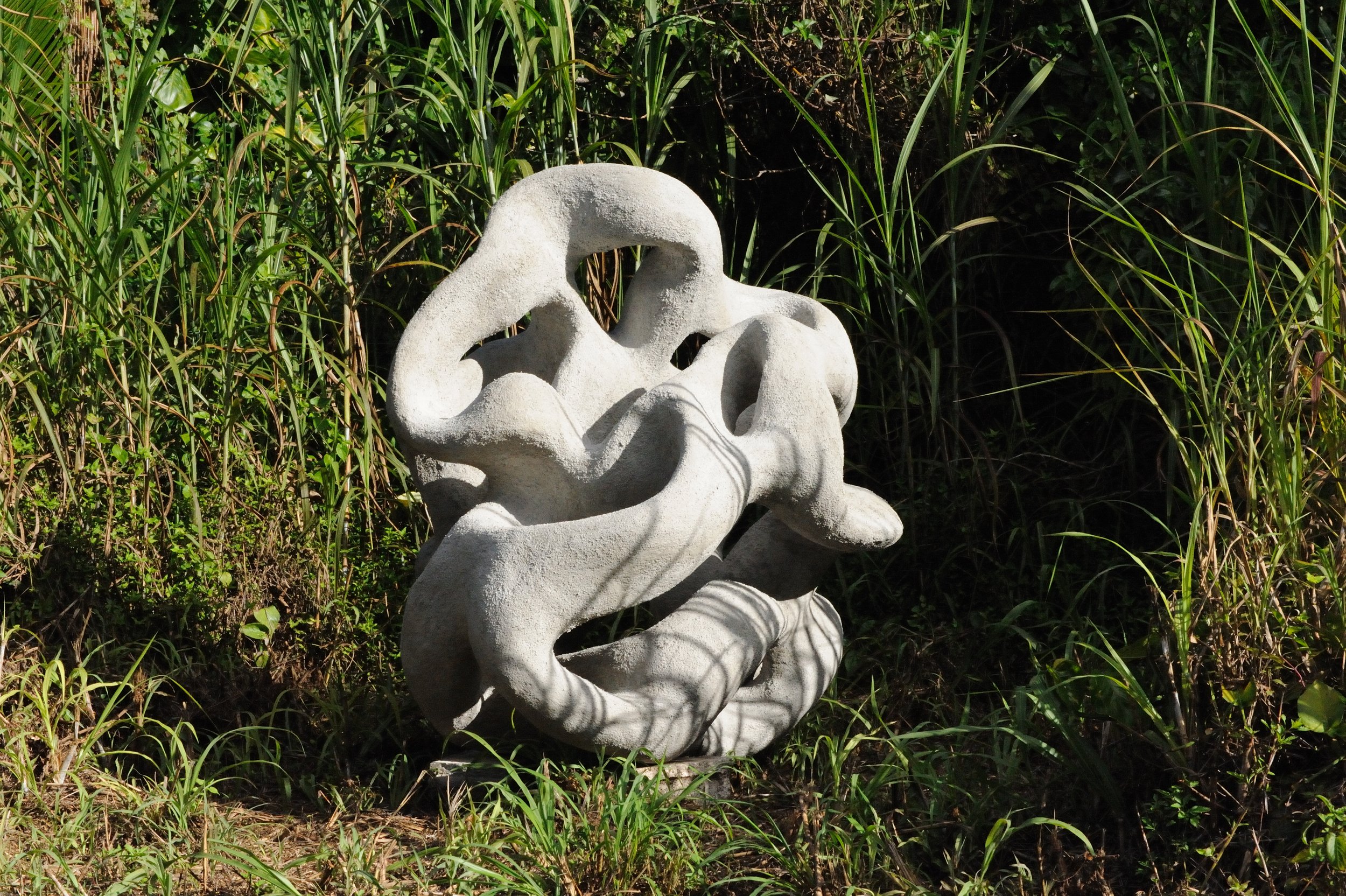 "Artifact #3"; Cement; 1m x 1m x 1.5 m; 2010