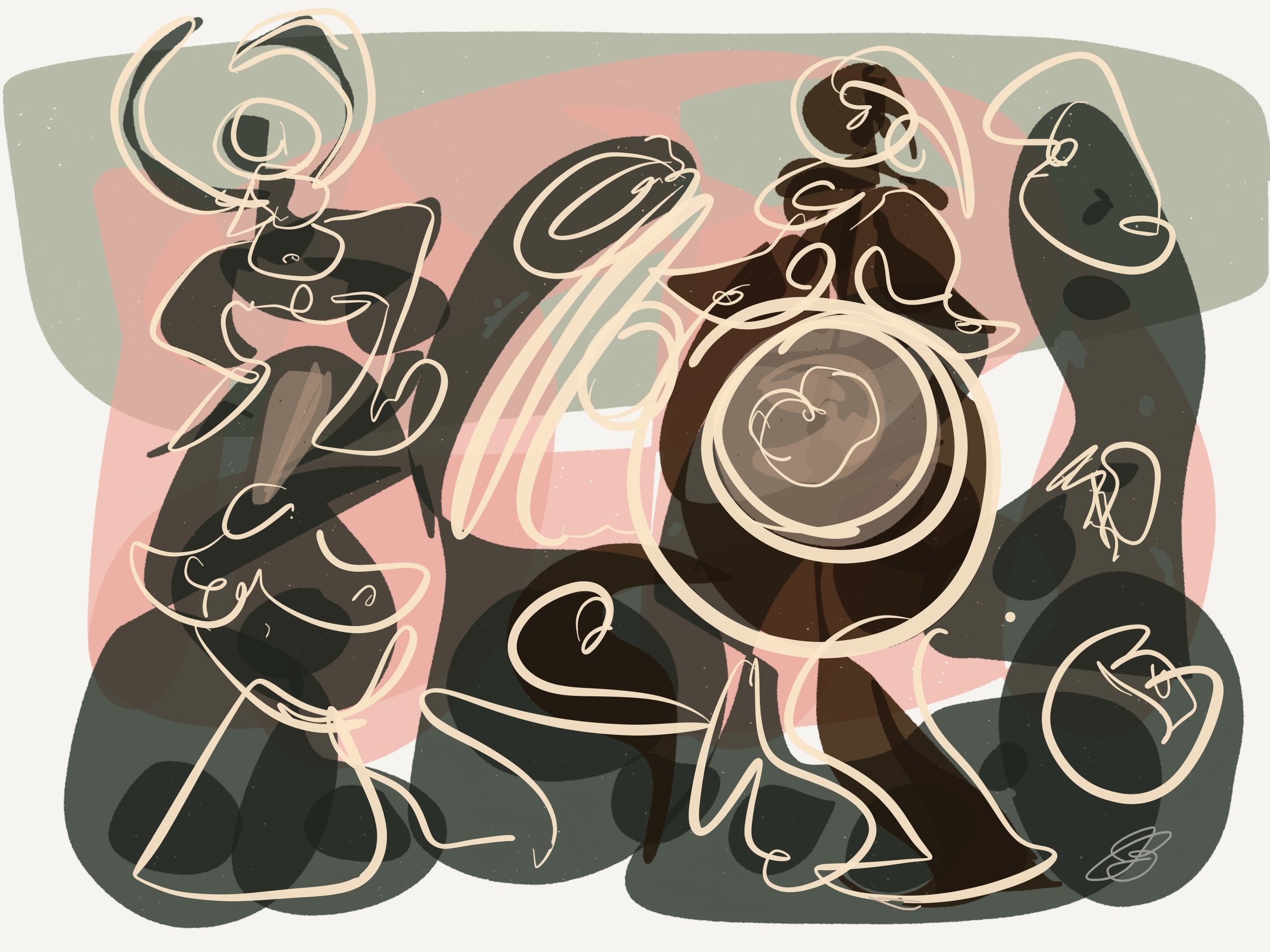 Joie de Vivre, 2019. Digital, 27.94 x 35.56 cm.