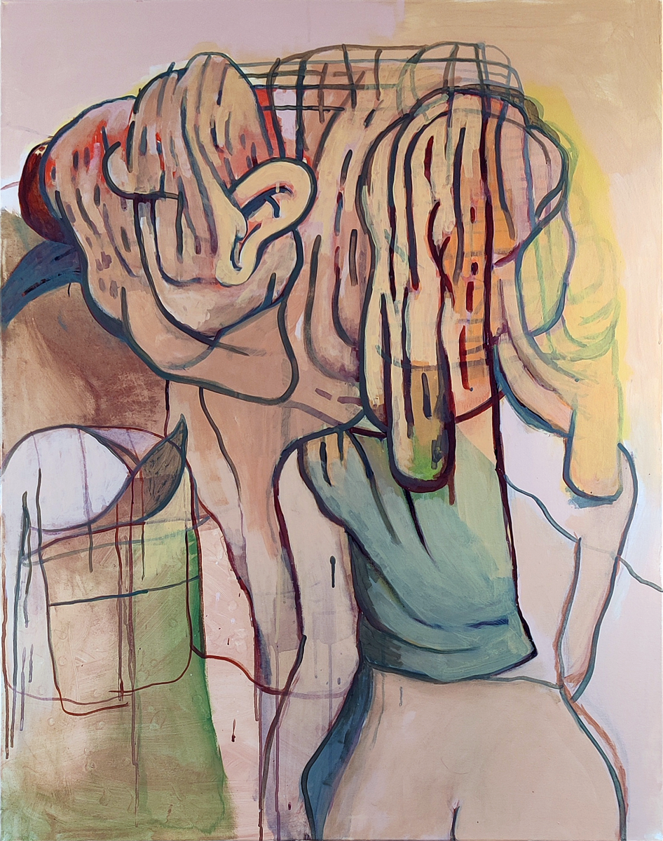 Mujer Fatal 2025, 48 X 36 inches, acrylic on canvas