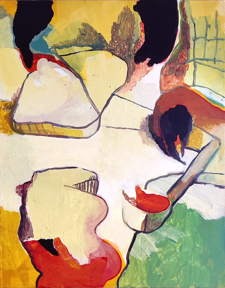 Cochina 2025, 28 X 22 inches, acrylic on canvas