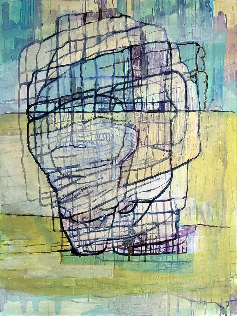 Gibraltar 2024, 48 X 36 inches, acrylic on canvas