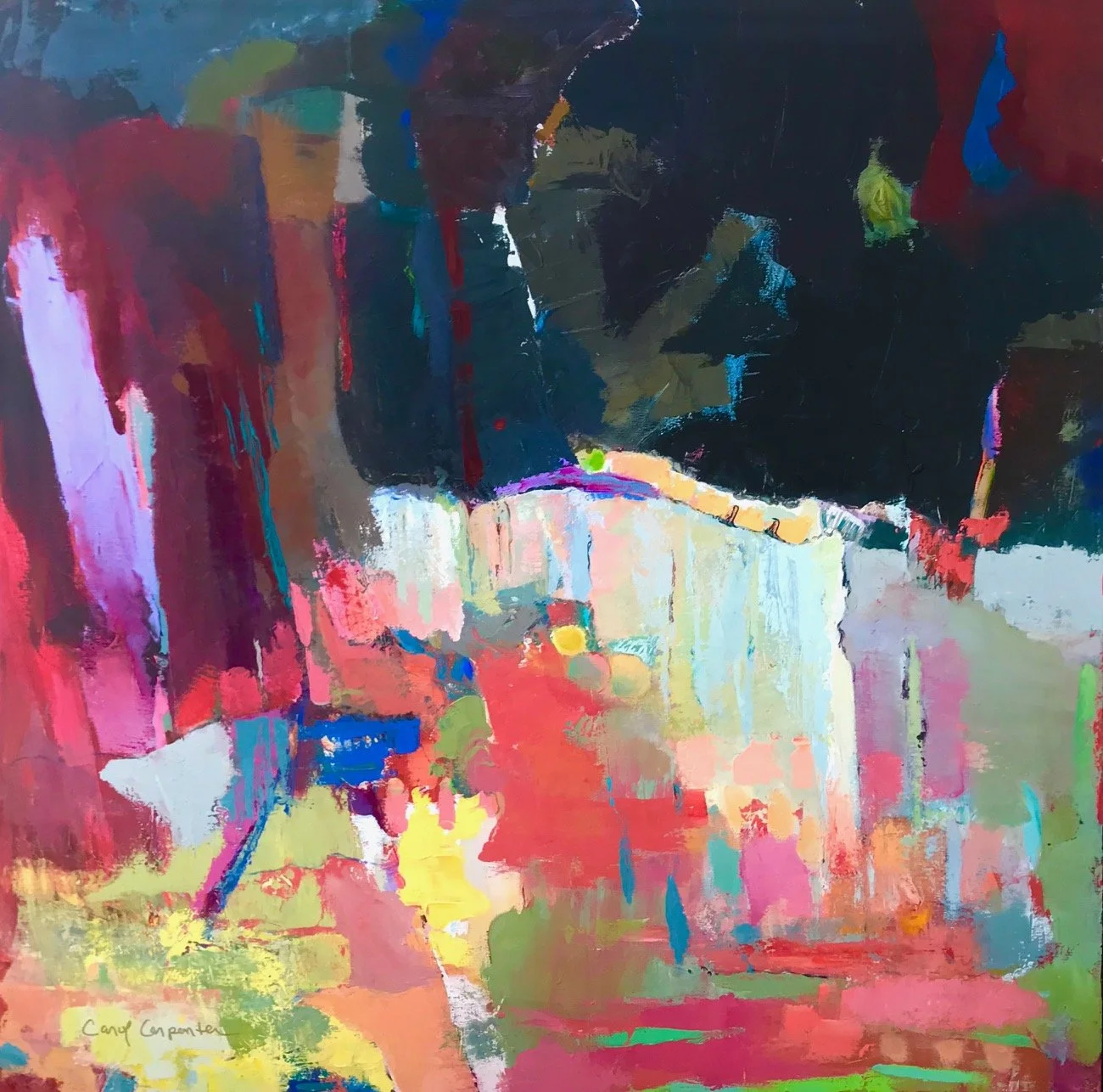 Cappadocia 2017 Acrylic on canvas 91x91