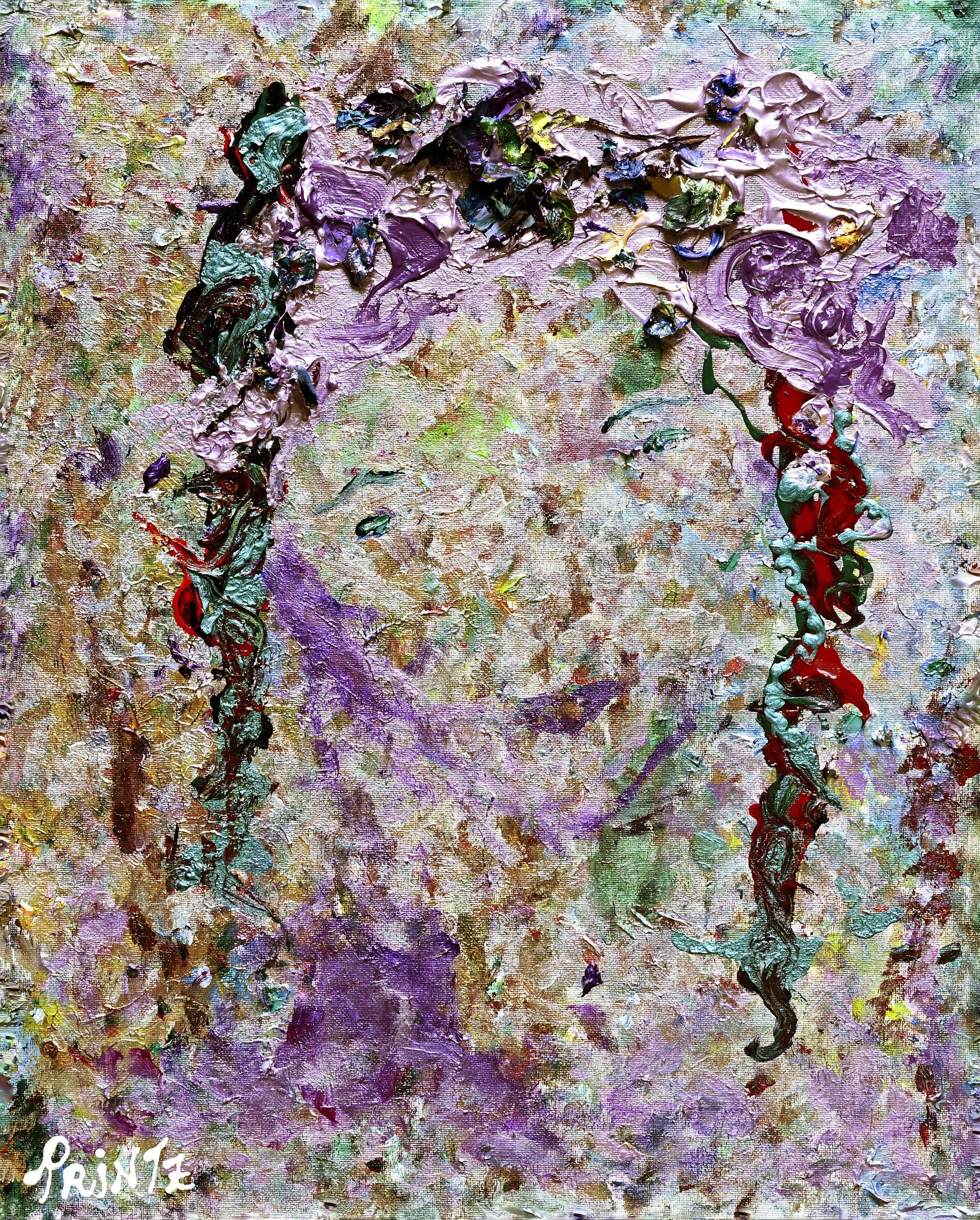 ENCHANTED, 2025 by Gayle Printz, Acrylic on Canvas, 40.64 cm Wide by 50.8 cm High