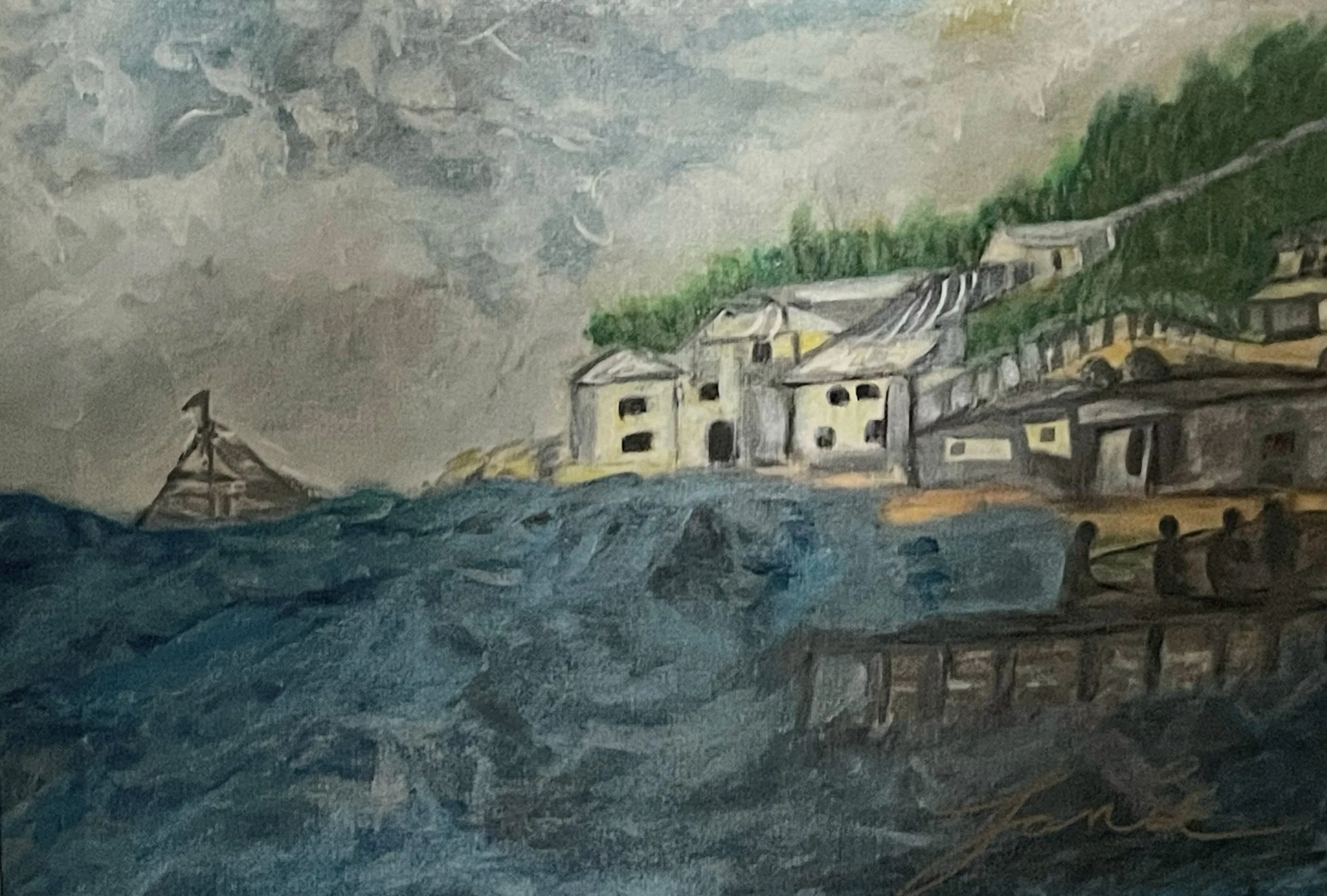 Untitled, 2025, Acrylic on Canvas, 30.5 x 40.5 cm