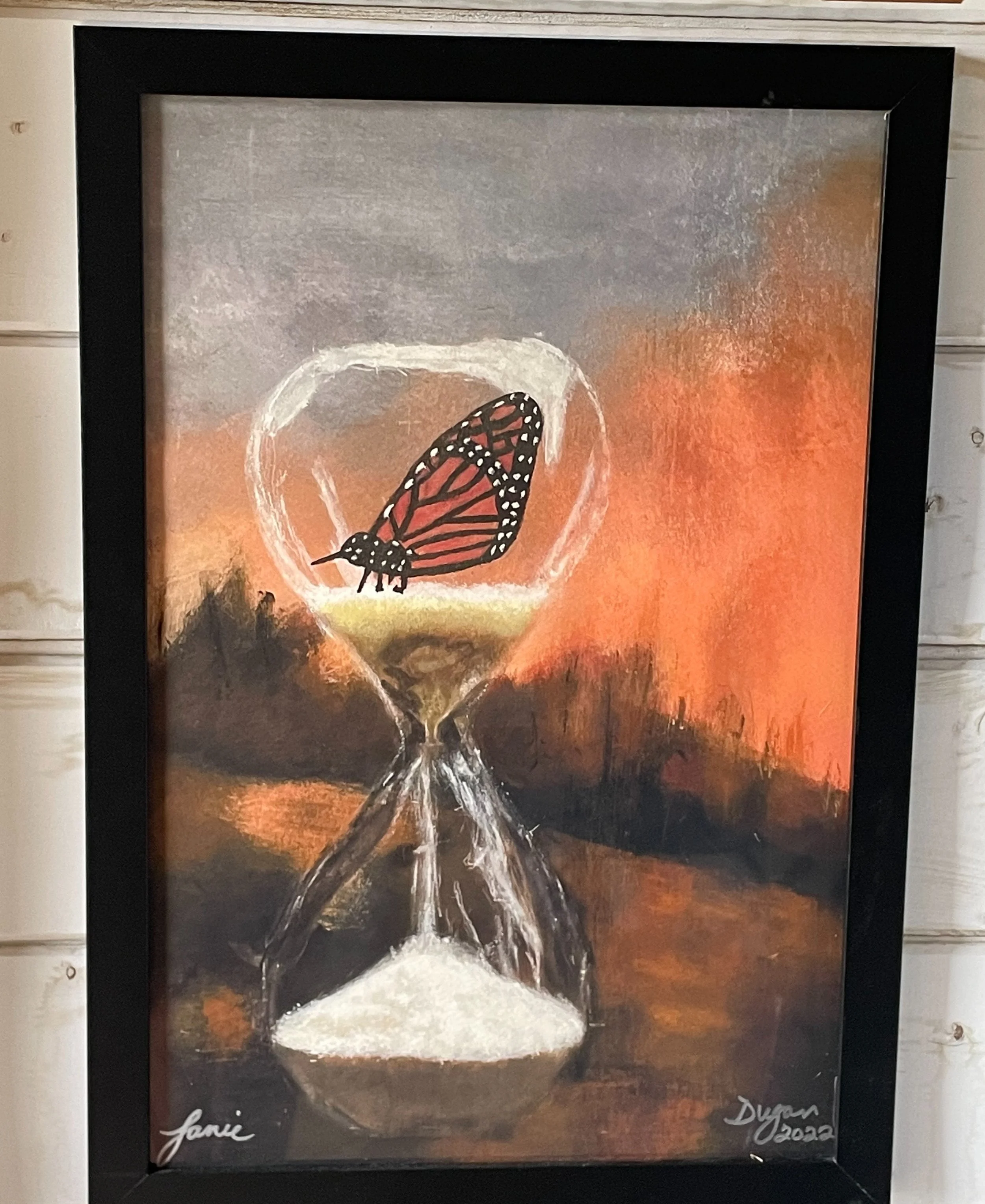 Monarch - Time is running out. 2023, Giclee Print, 46 x 30.5 cm